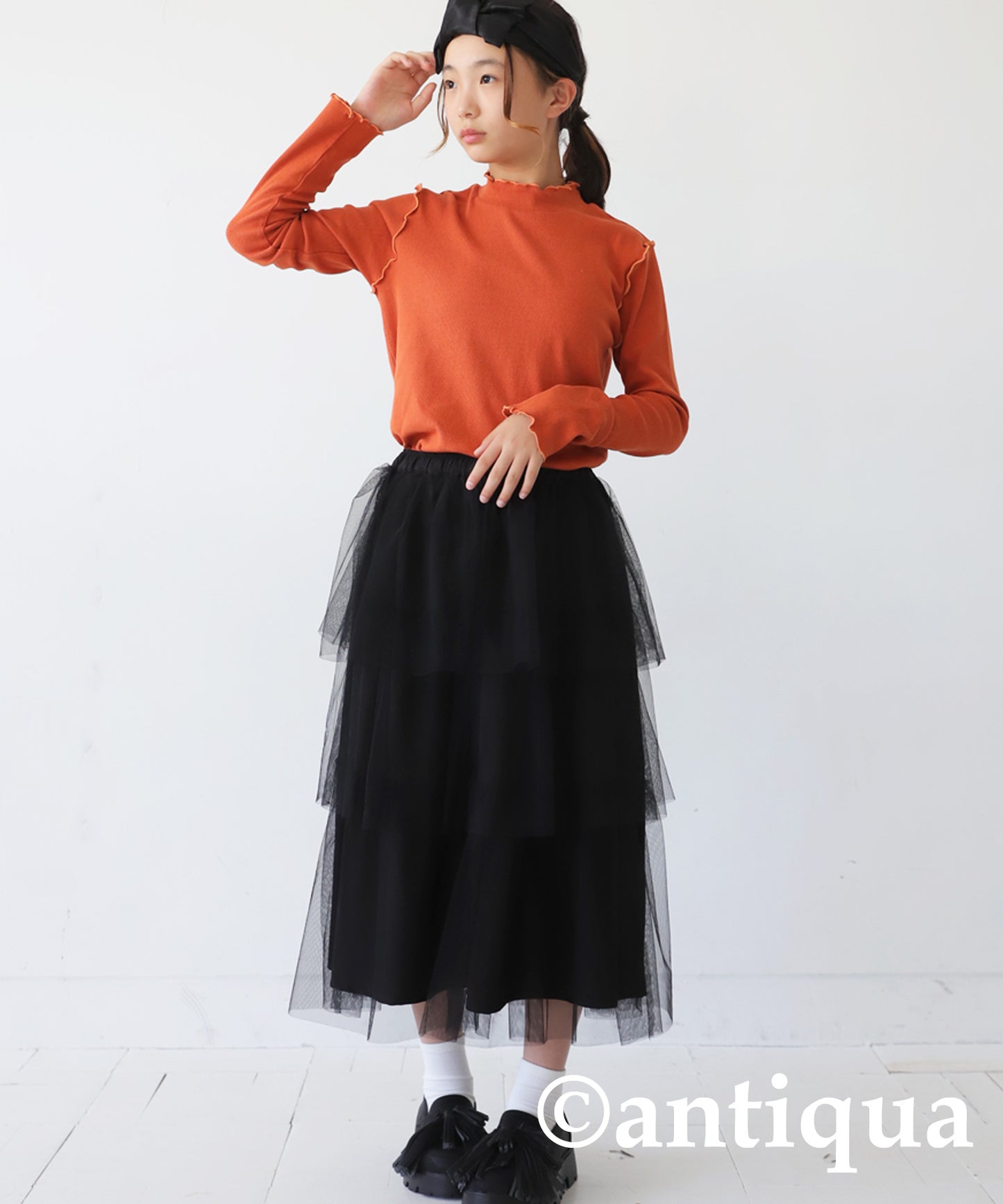 Gather tulle skirt Kids