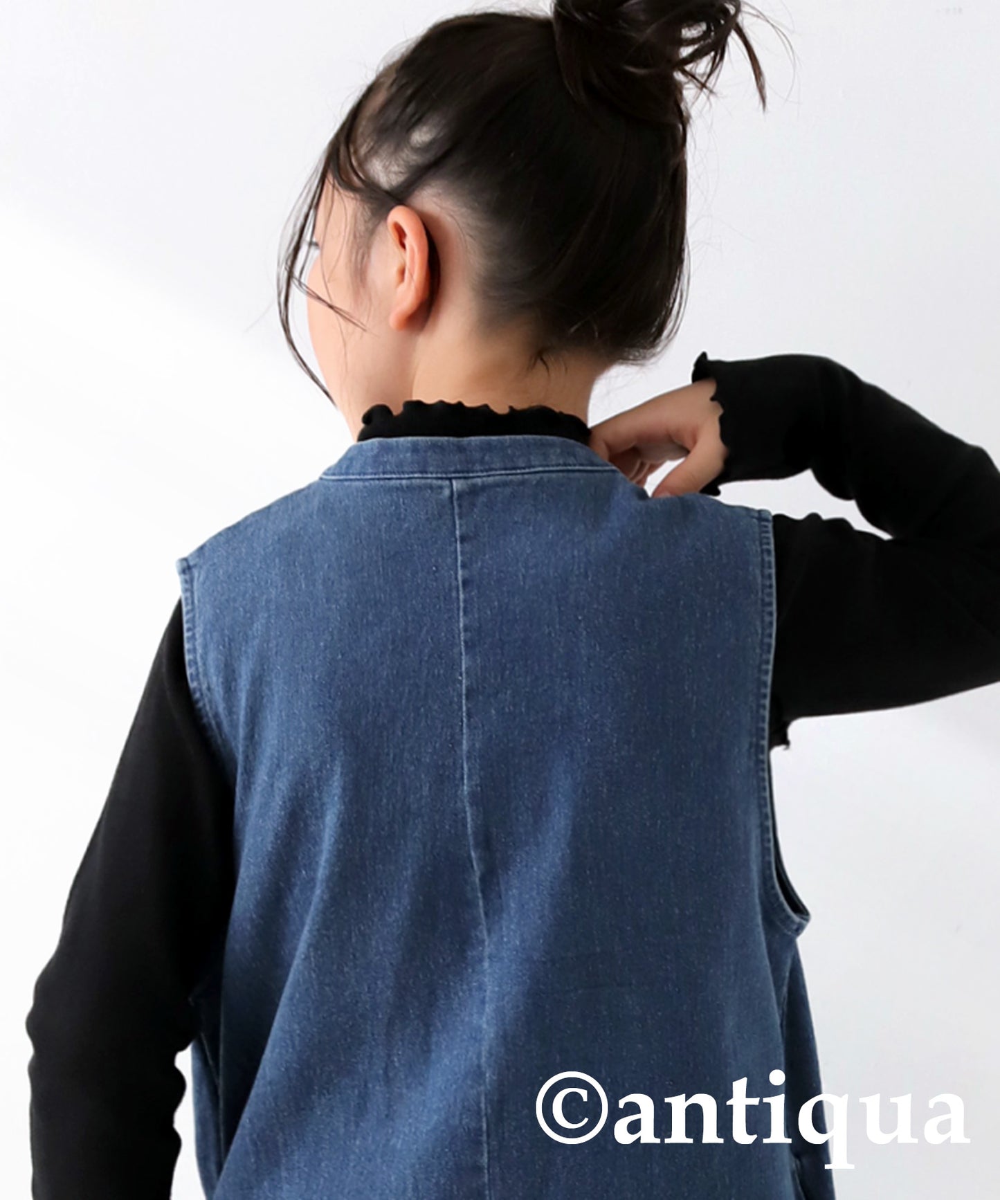 Denim Salopette Kids