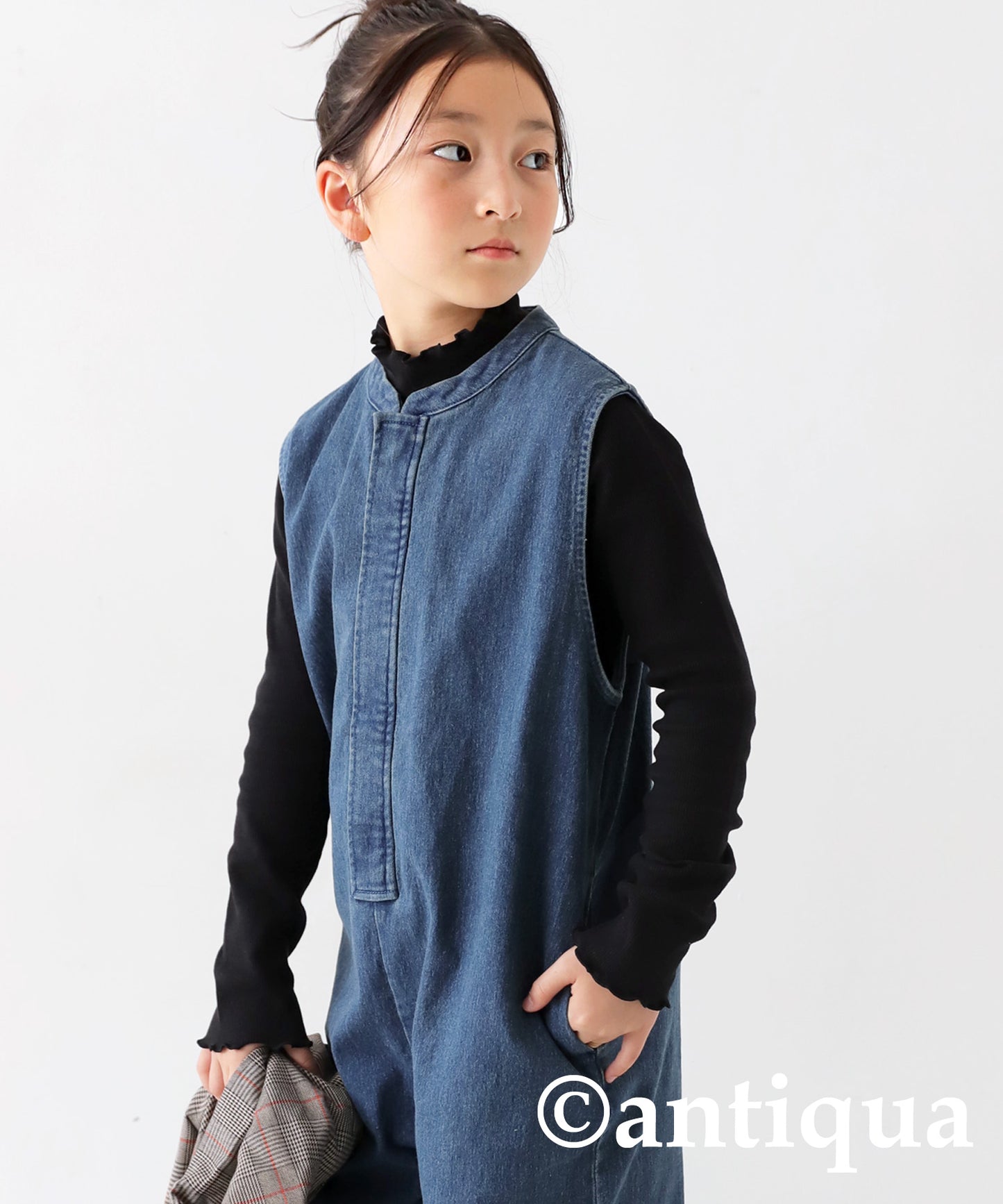 Denim Salopette Kids