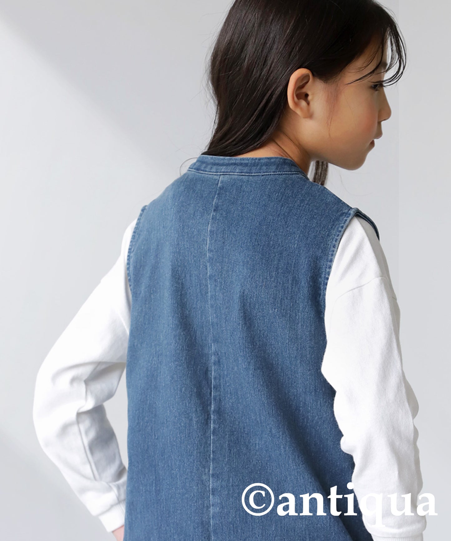 Denim Salopette Kids