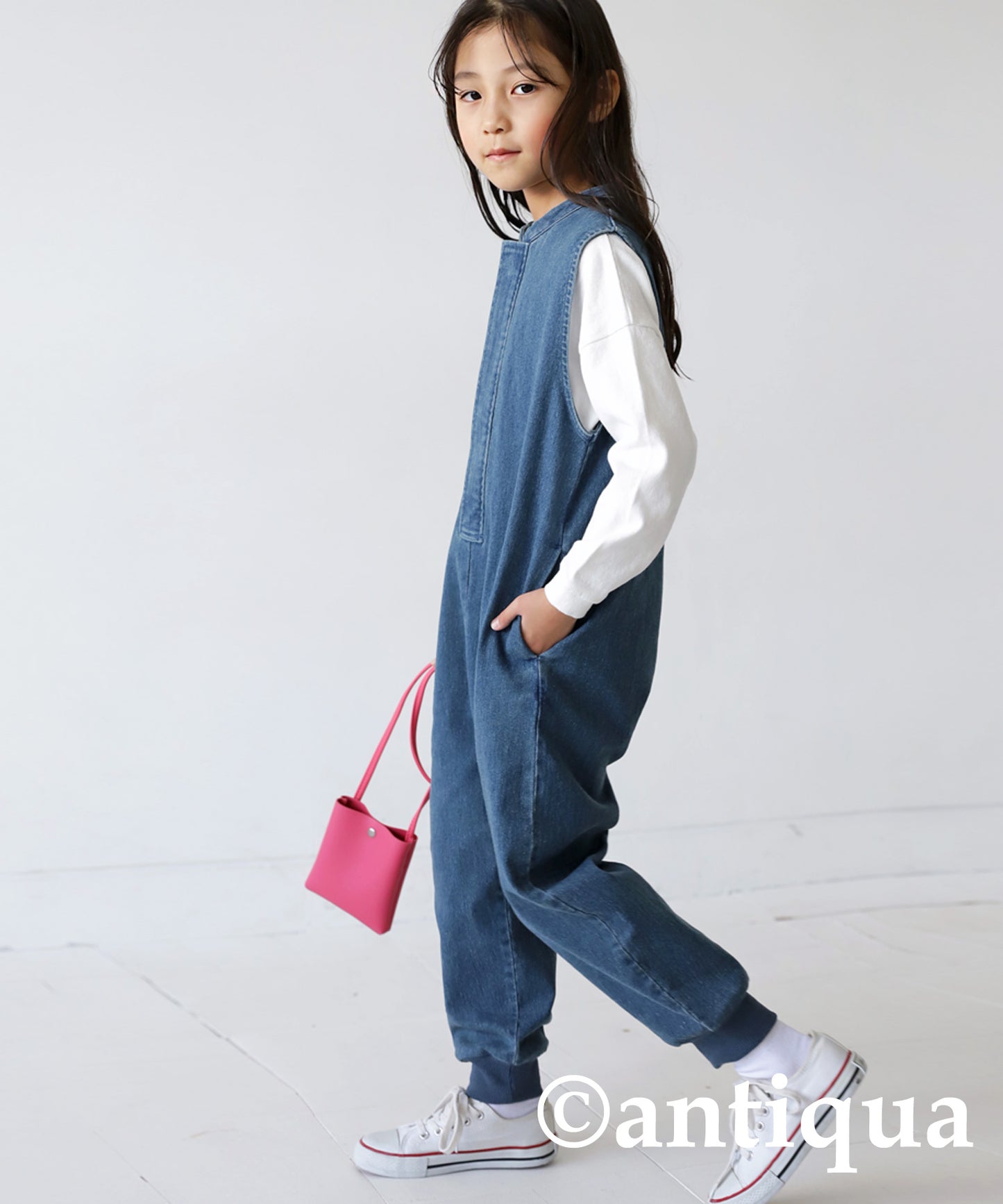 Denim Salopette Kids