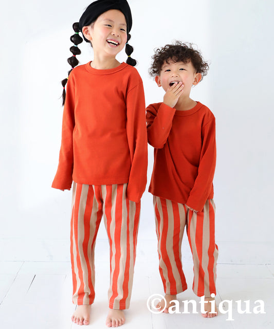 100%cotton stripe pattern room wear Kids