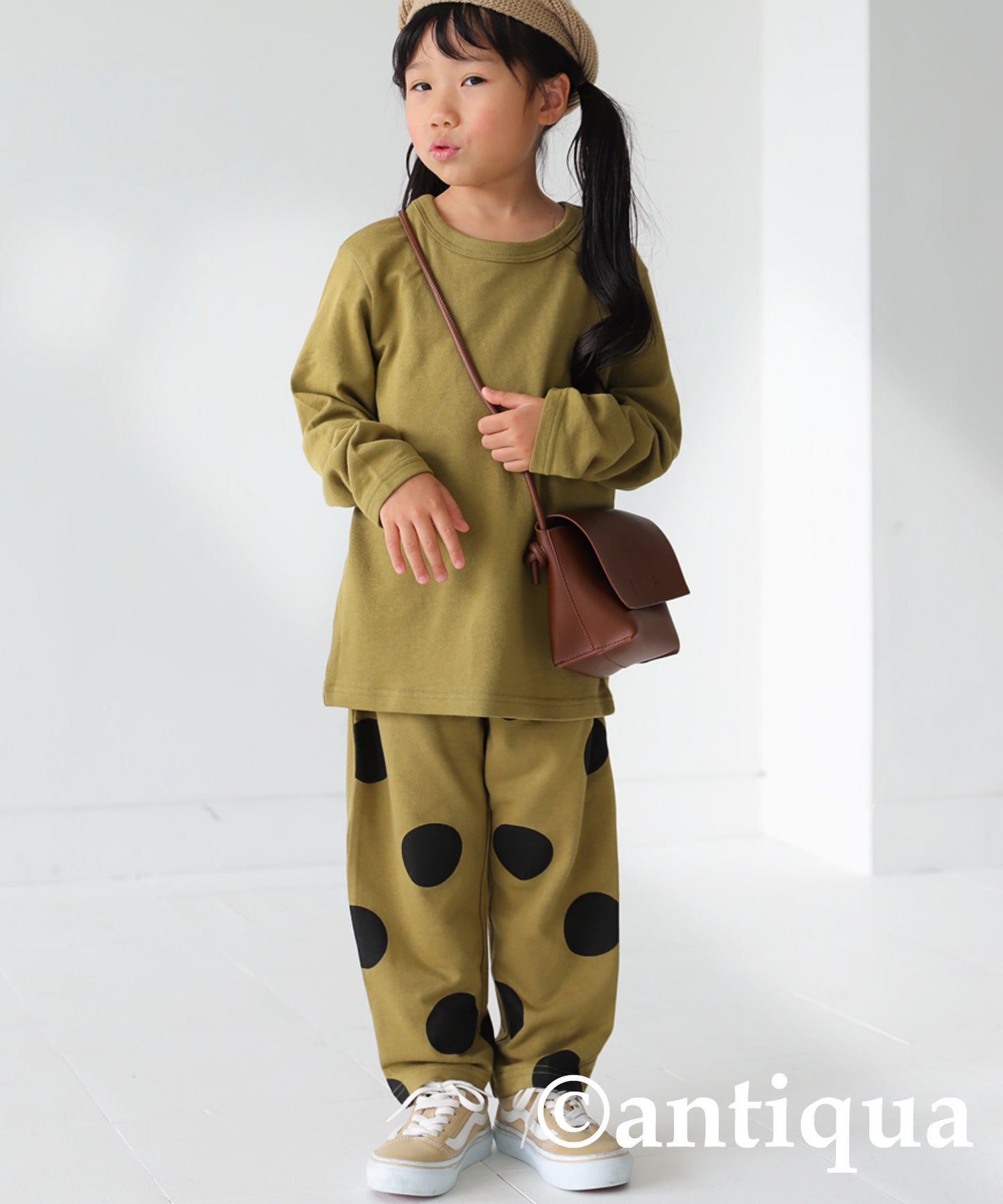 100%cotton dot pattern room wear Kids