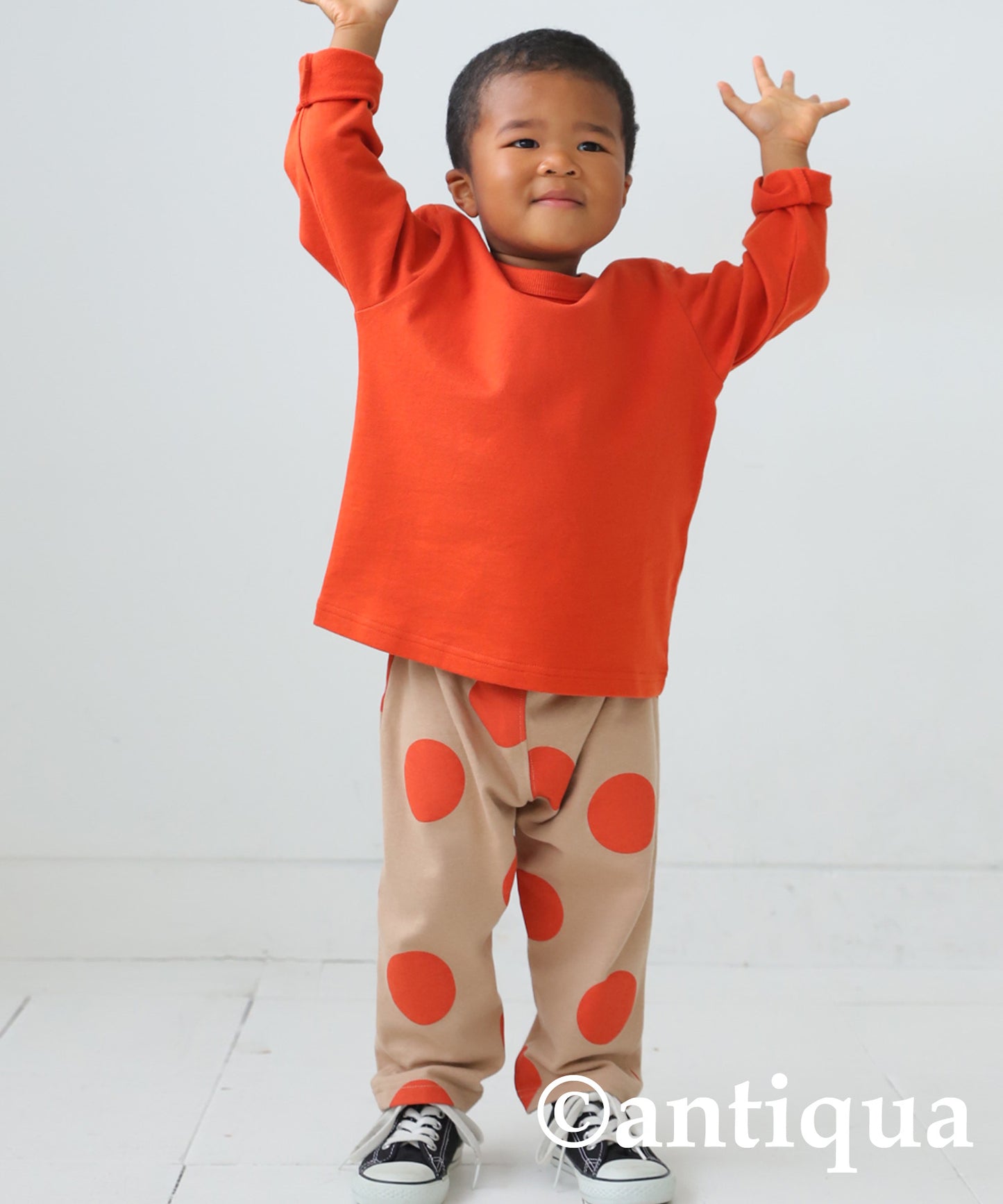 100%cotton dot pattern room wear Kids