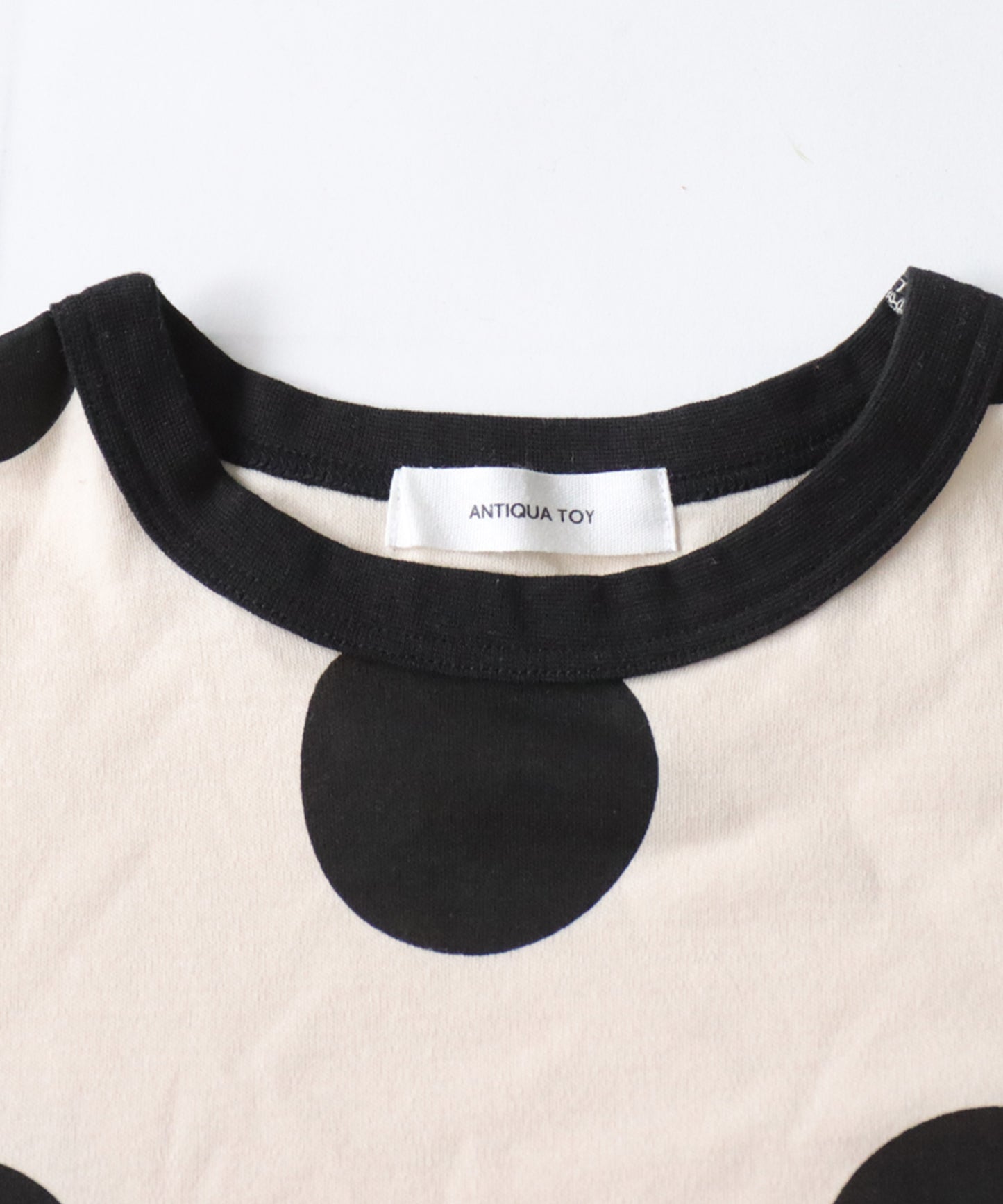 Dot pattern short sleeve room wear Kids