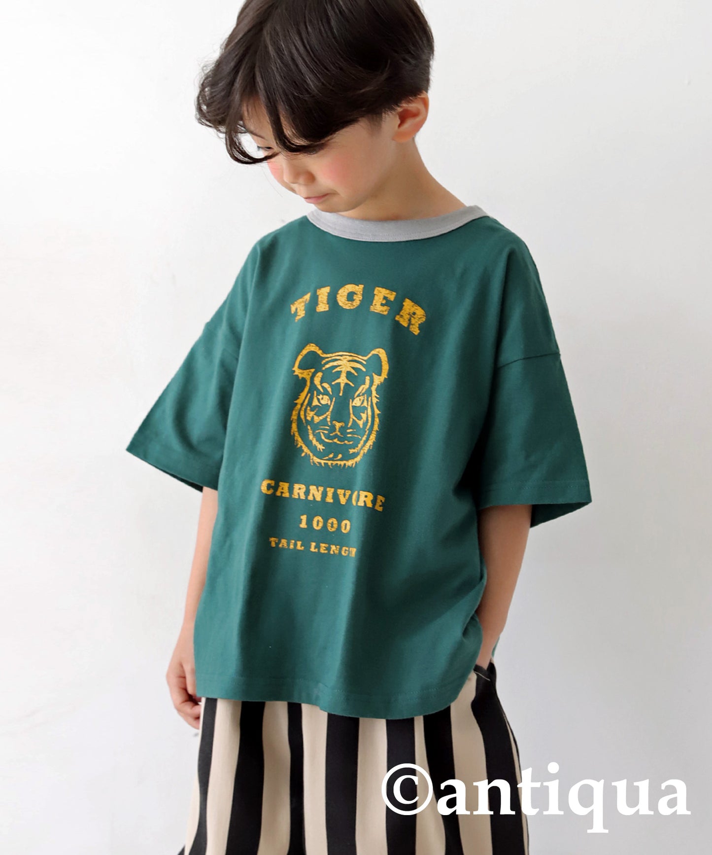 Animal Illustration T-shirt Kids