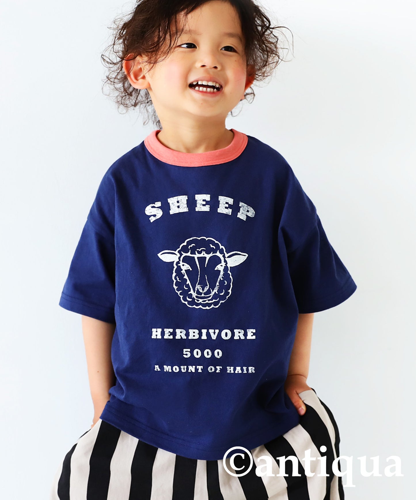 Animal Illustration T-shirt Kids