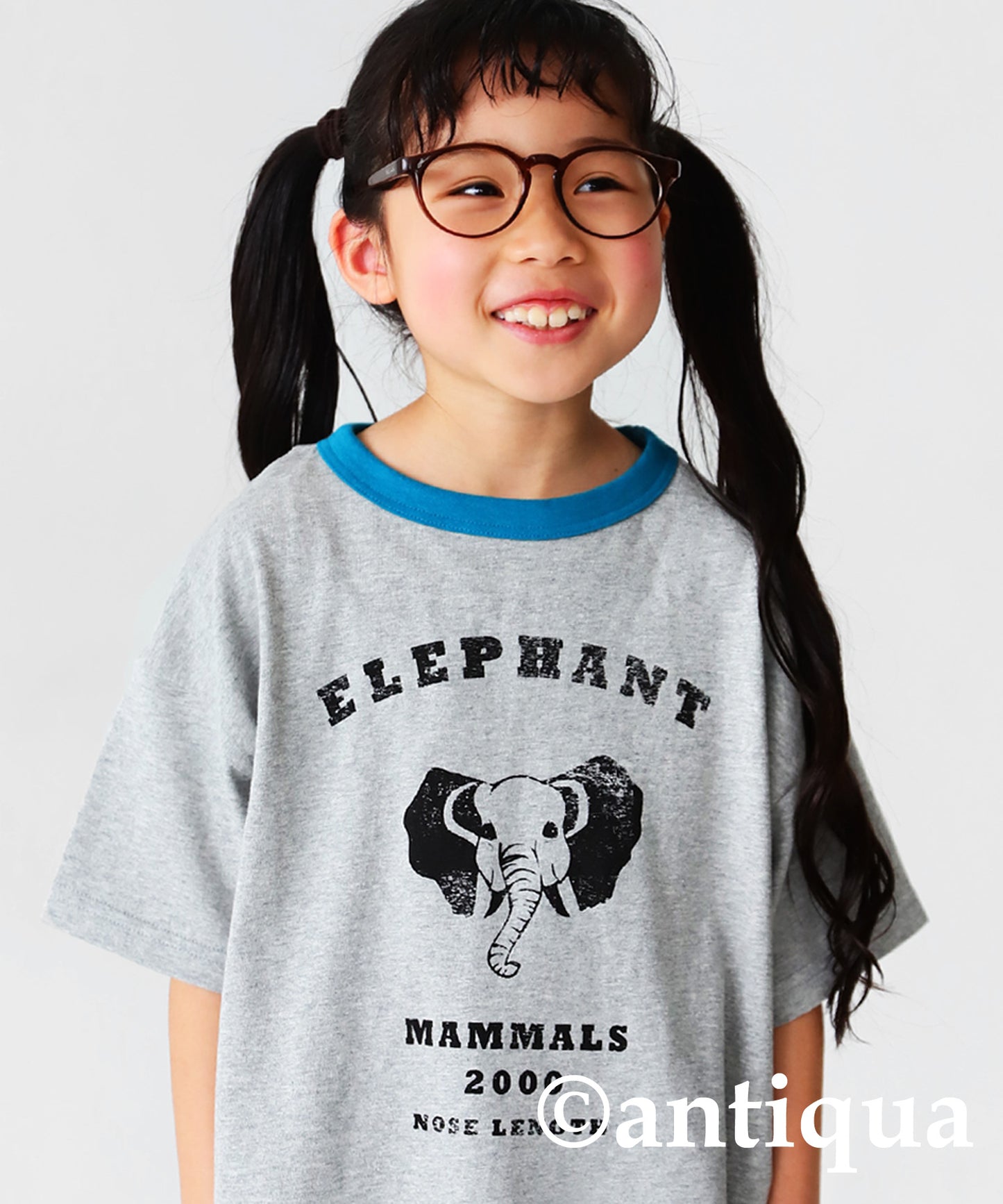 Animal Illustration T-shirt Kids