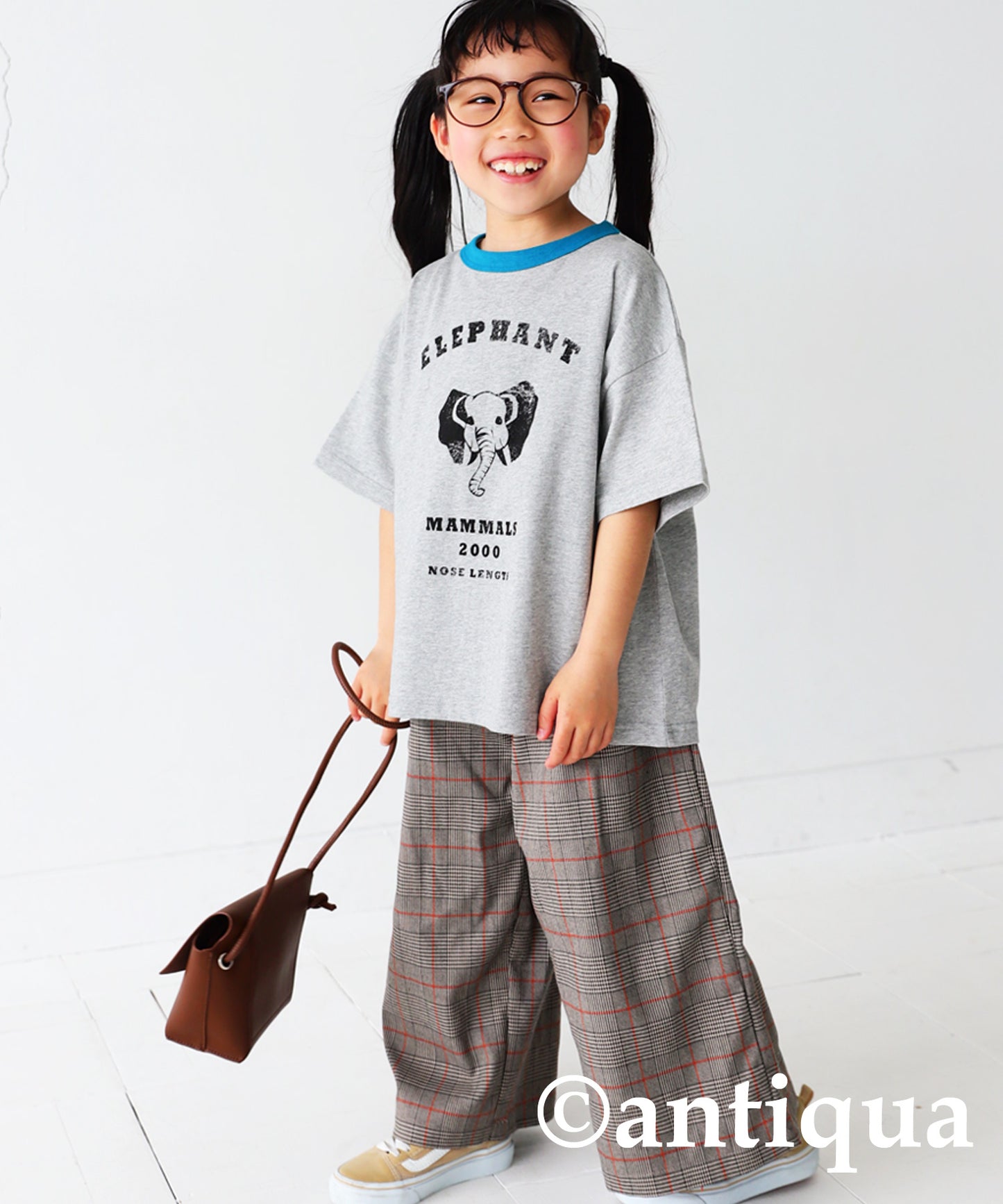 Animal Illustration T-shirt Kids