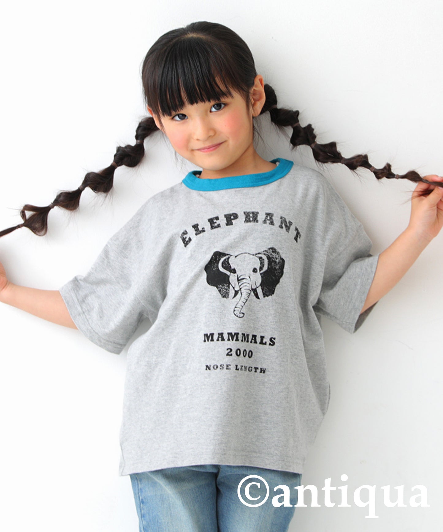 Animal Illustration T-shirt Kids