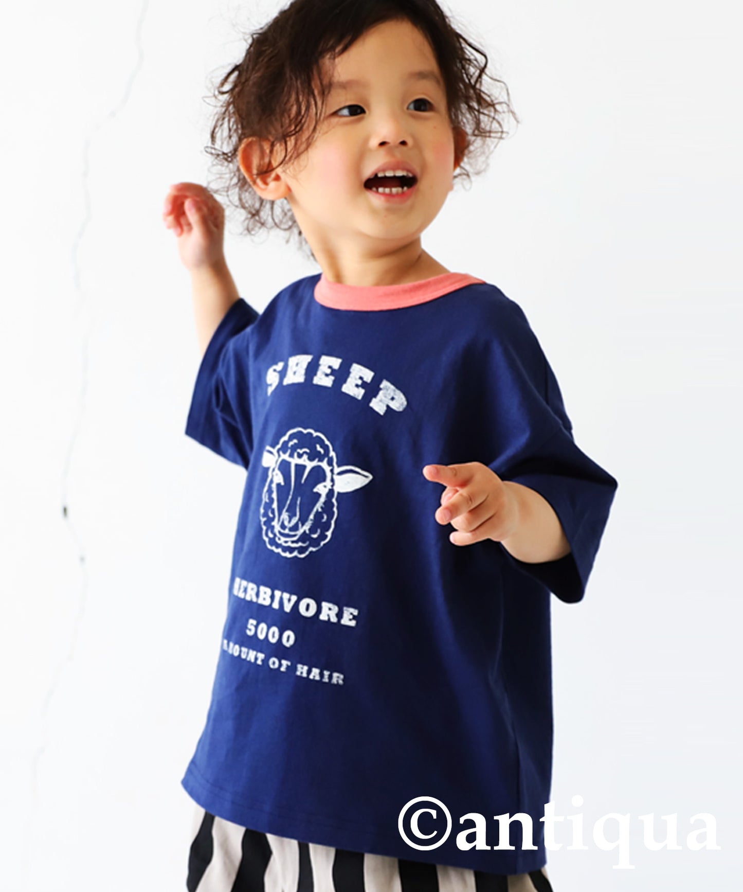 Animal Illustration T-shirt Kids