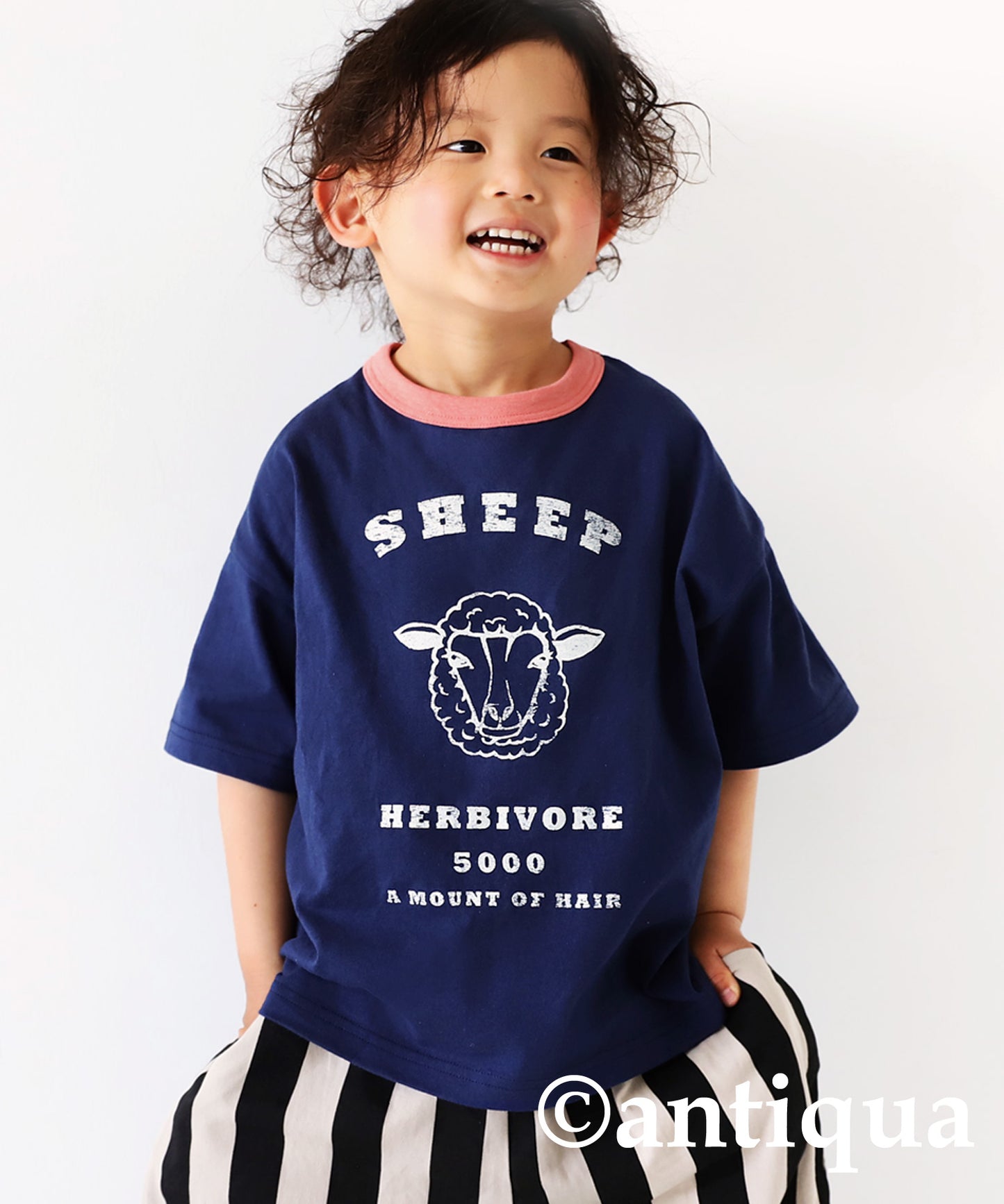 Animal Illustration T-shirt Kids