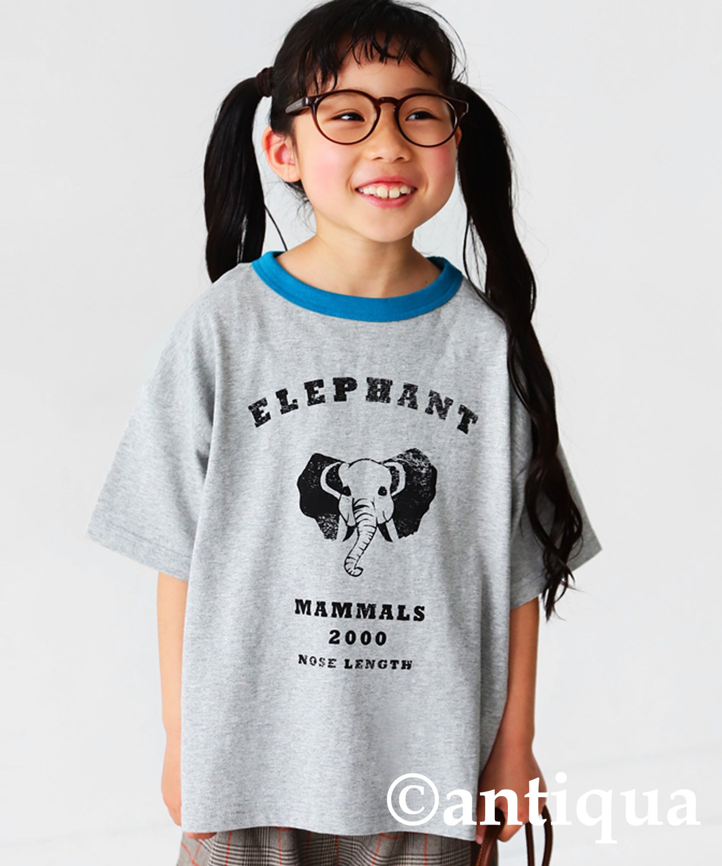 Animal Illustration T-shirt Kids