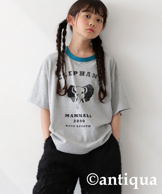 Animal Illustration T-Shirt Junior