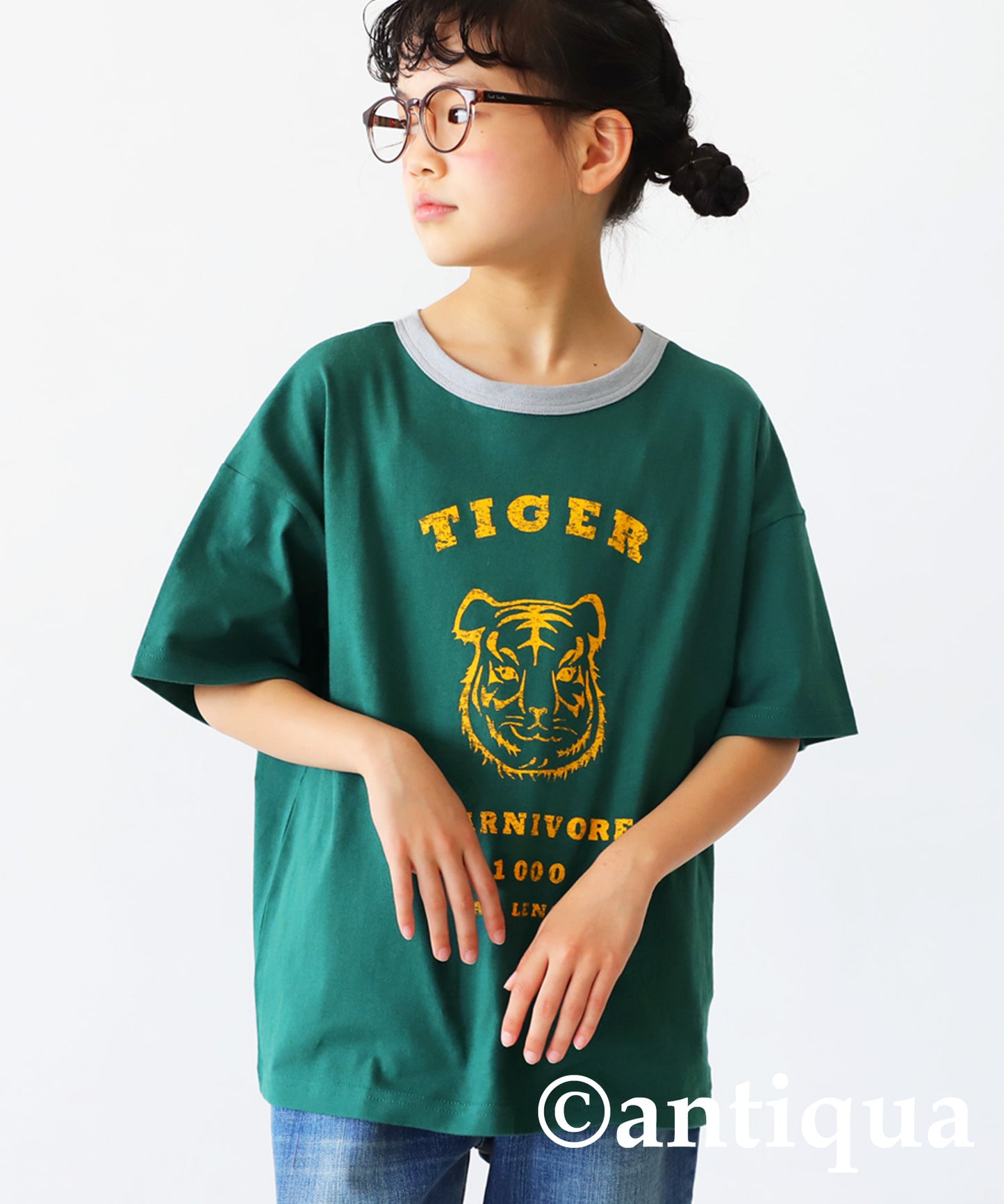 Animal Illustration T-Shirt Junior