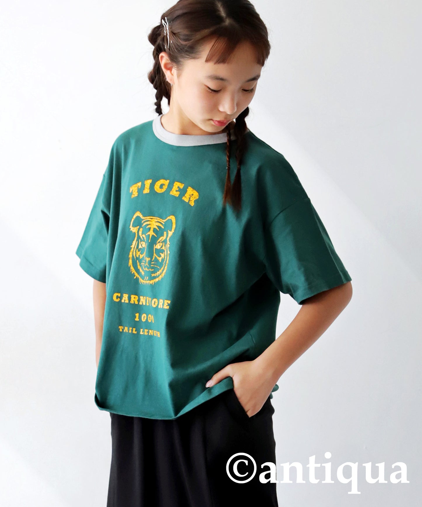 Animal Illustration T-Shirt Junior