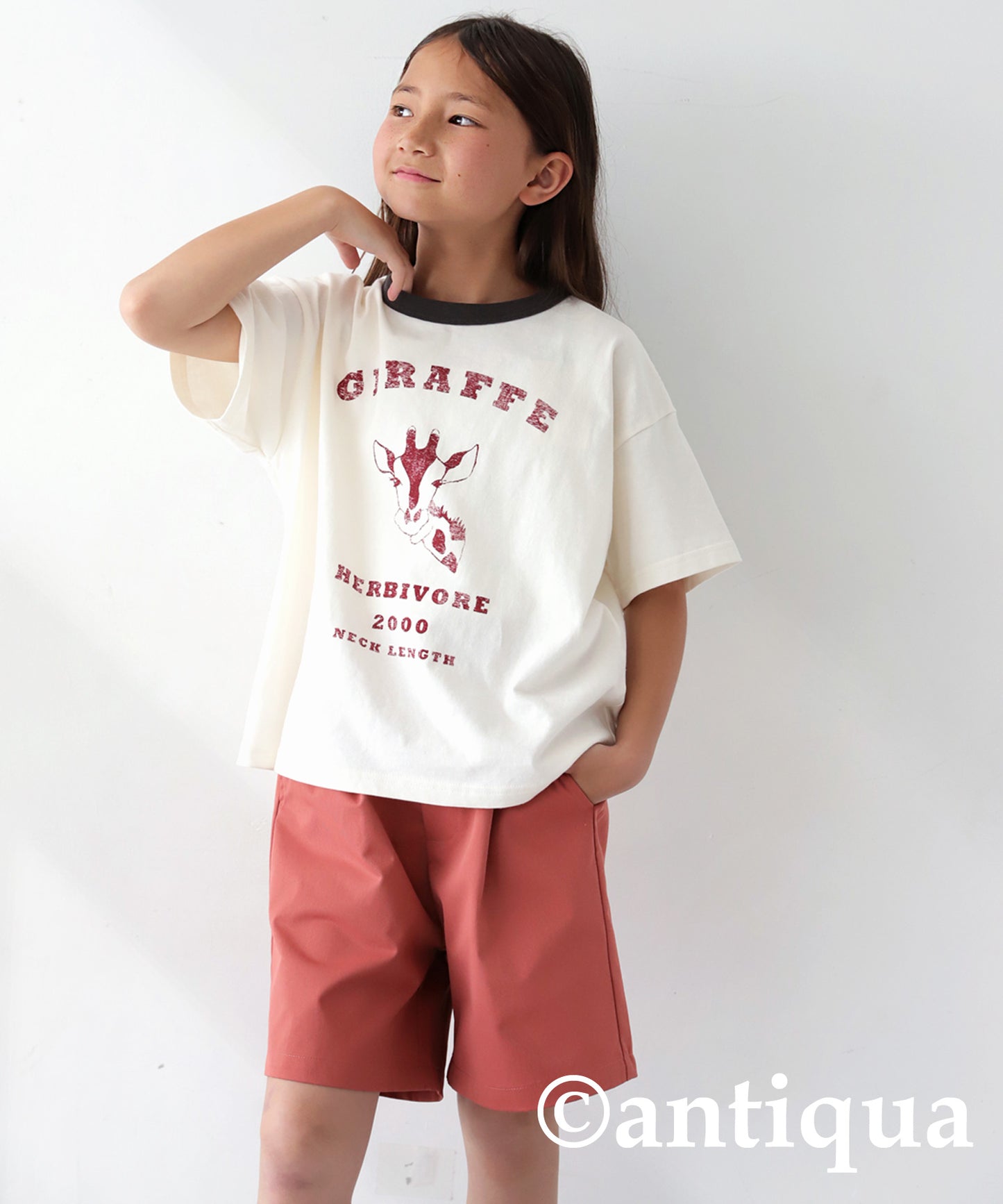 Animal Illustration T-Shirt Junior