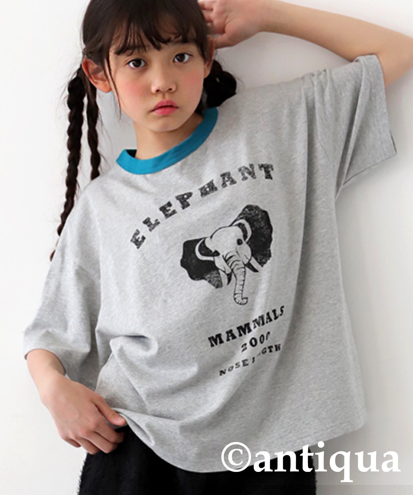 Animal Illustration T-Shirt Junior