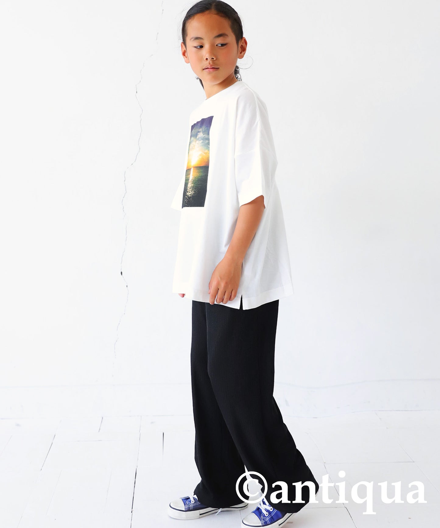 Cool touch rib pants Kids