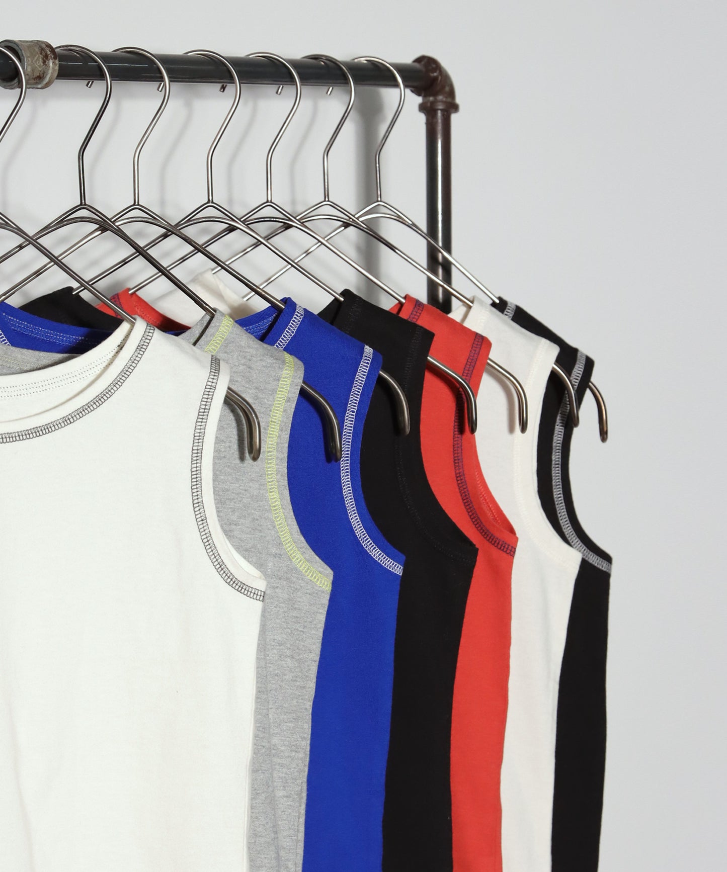 bicolor stitch Tank Top Kids