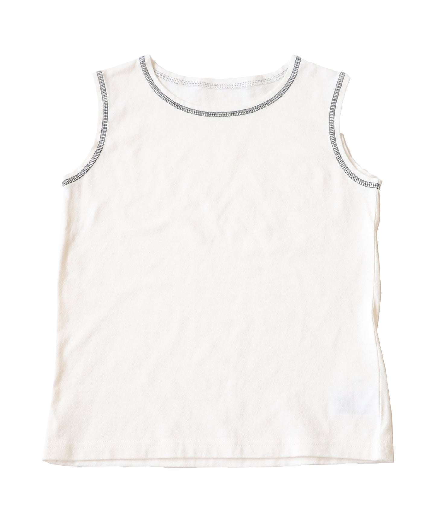 bicolor stitch Tank Top Kids