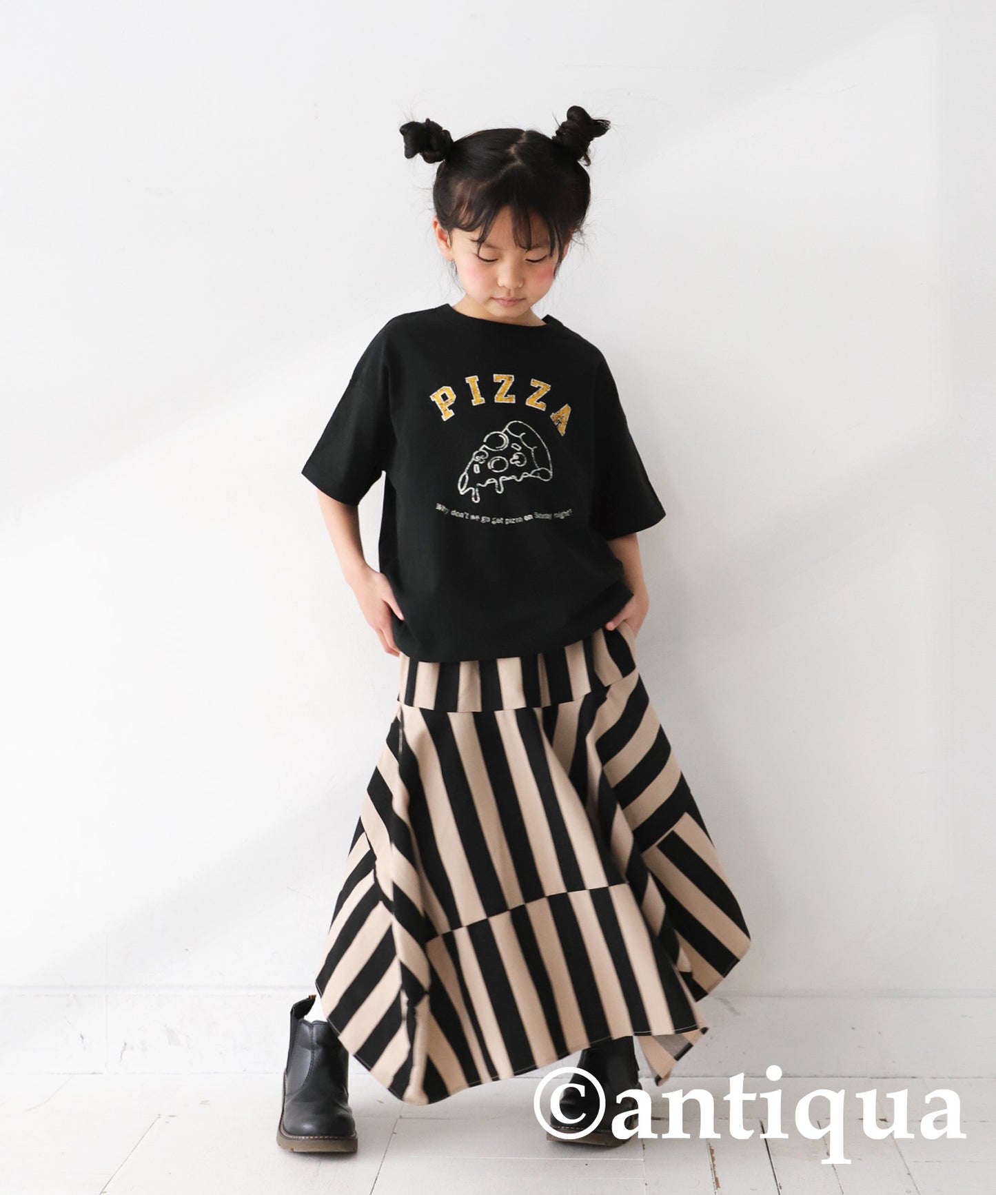 Food Logo T -Shirt Kids