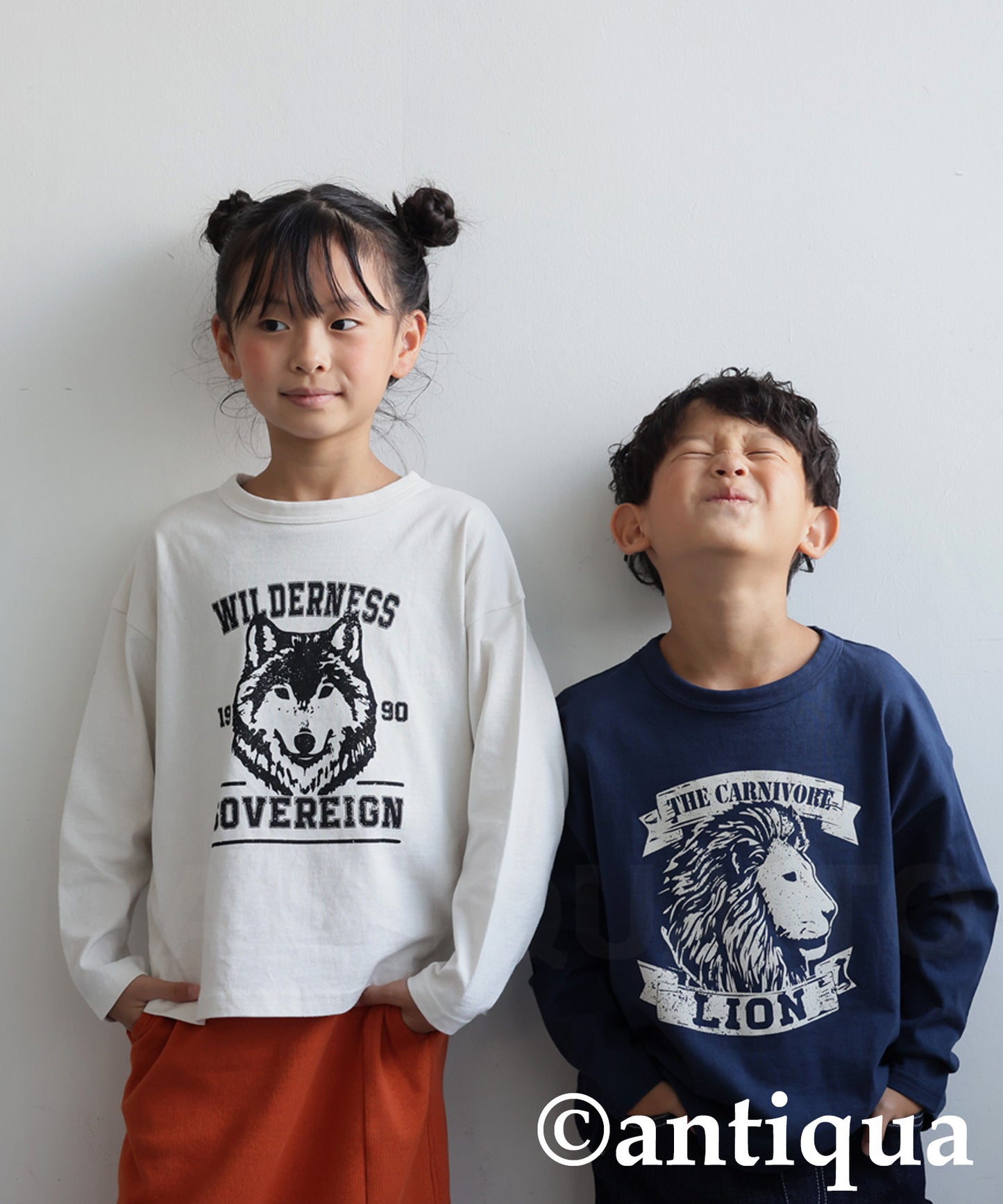 Animal Long T-Shirt For Kids