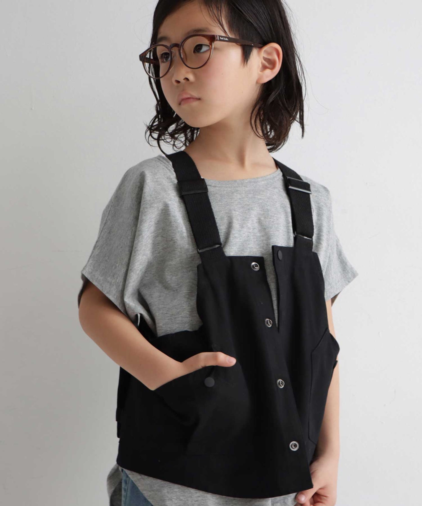 100%cotton Simple Dolman sleeve Tops Kids