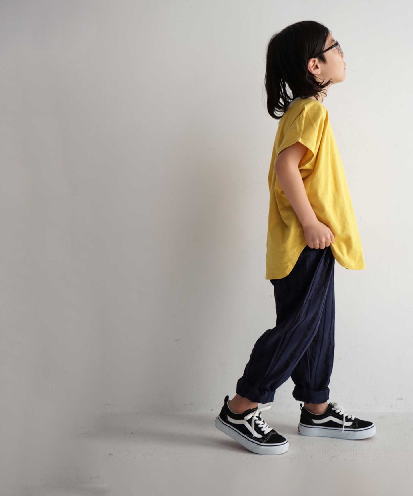 100%cotton Simple Dolman sleeve Tops Kids