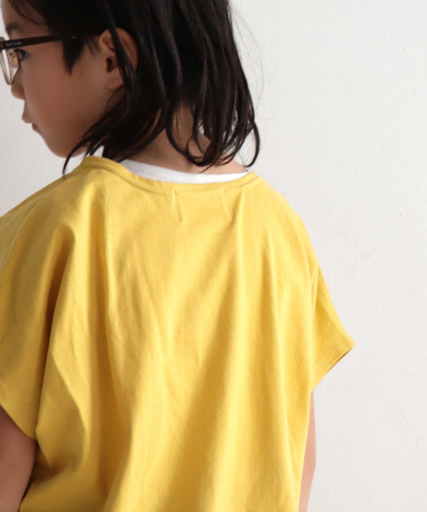 100%cotton Simple Dolman sleeve Tops Kids