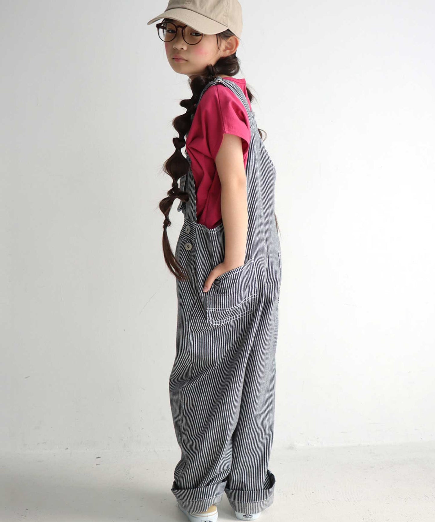 100%cotton Simple Dolman sleeve Tops Kids