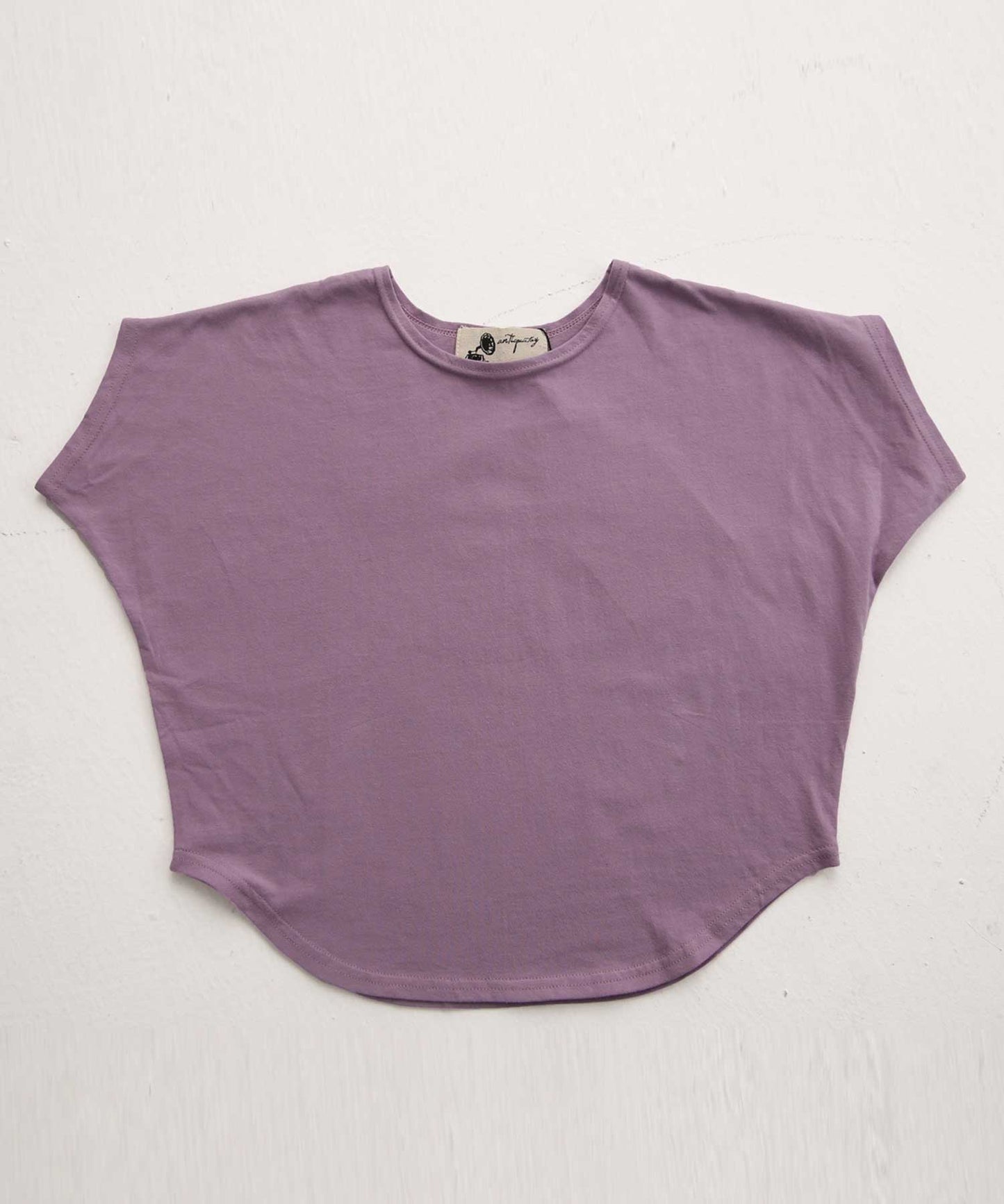 100%cotton Simple Dolman sleeve Tops Kids