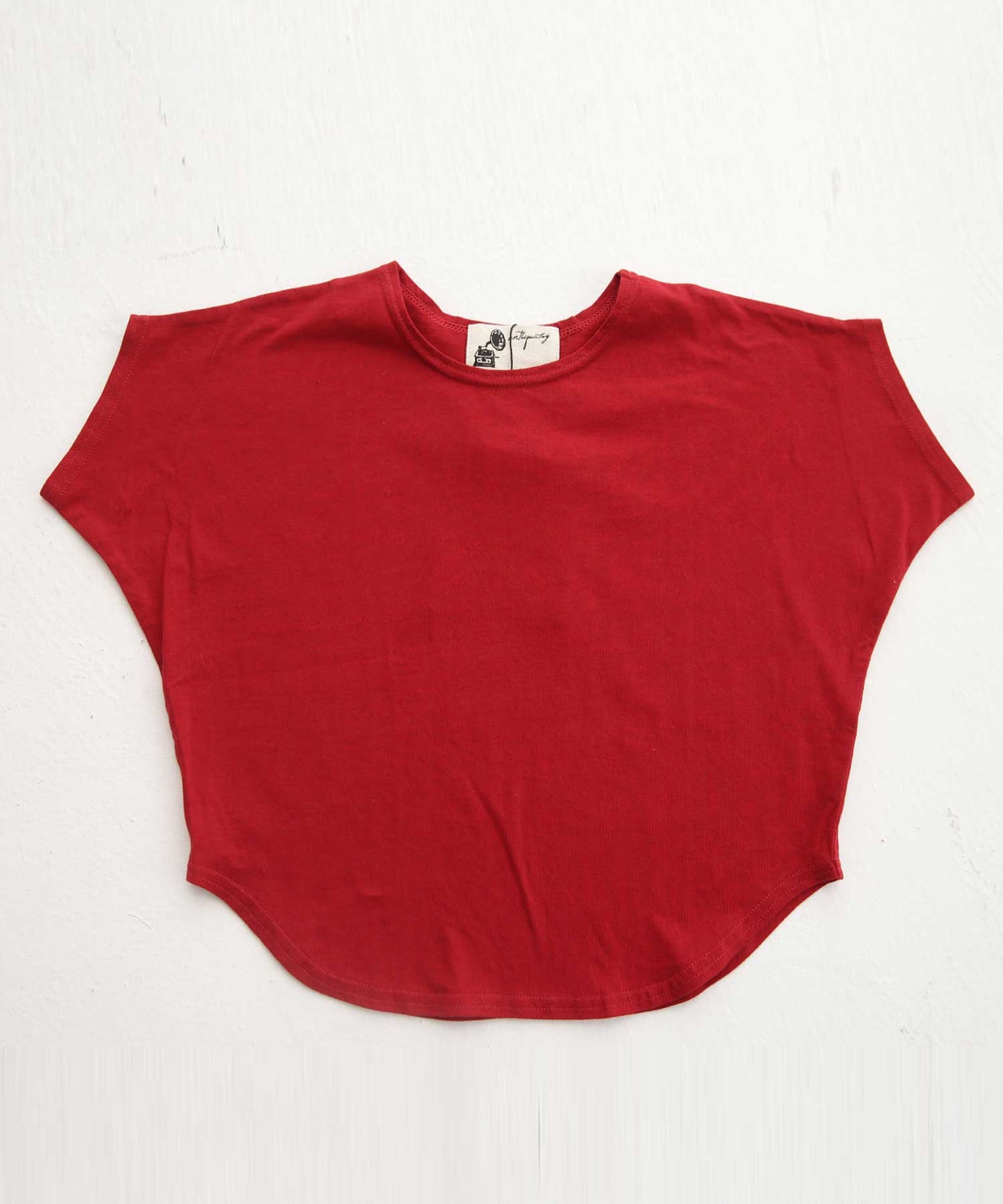 100%cotton Simple Dolman sleeve Tops Kids