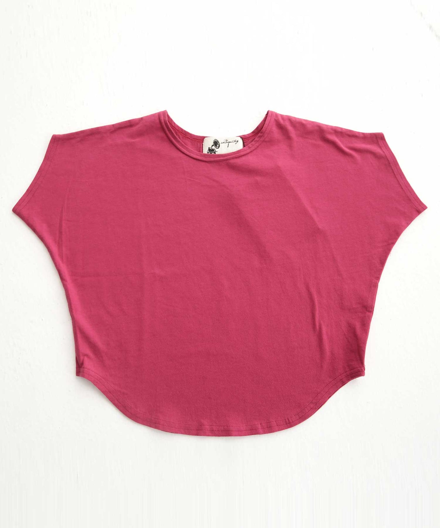 100%cotton Simple Dolman sleeve Tops Kids