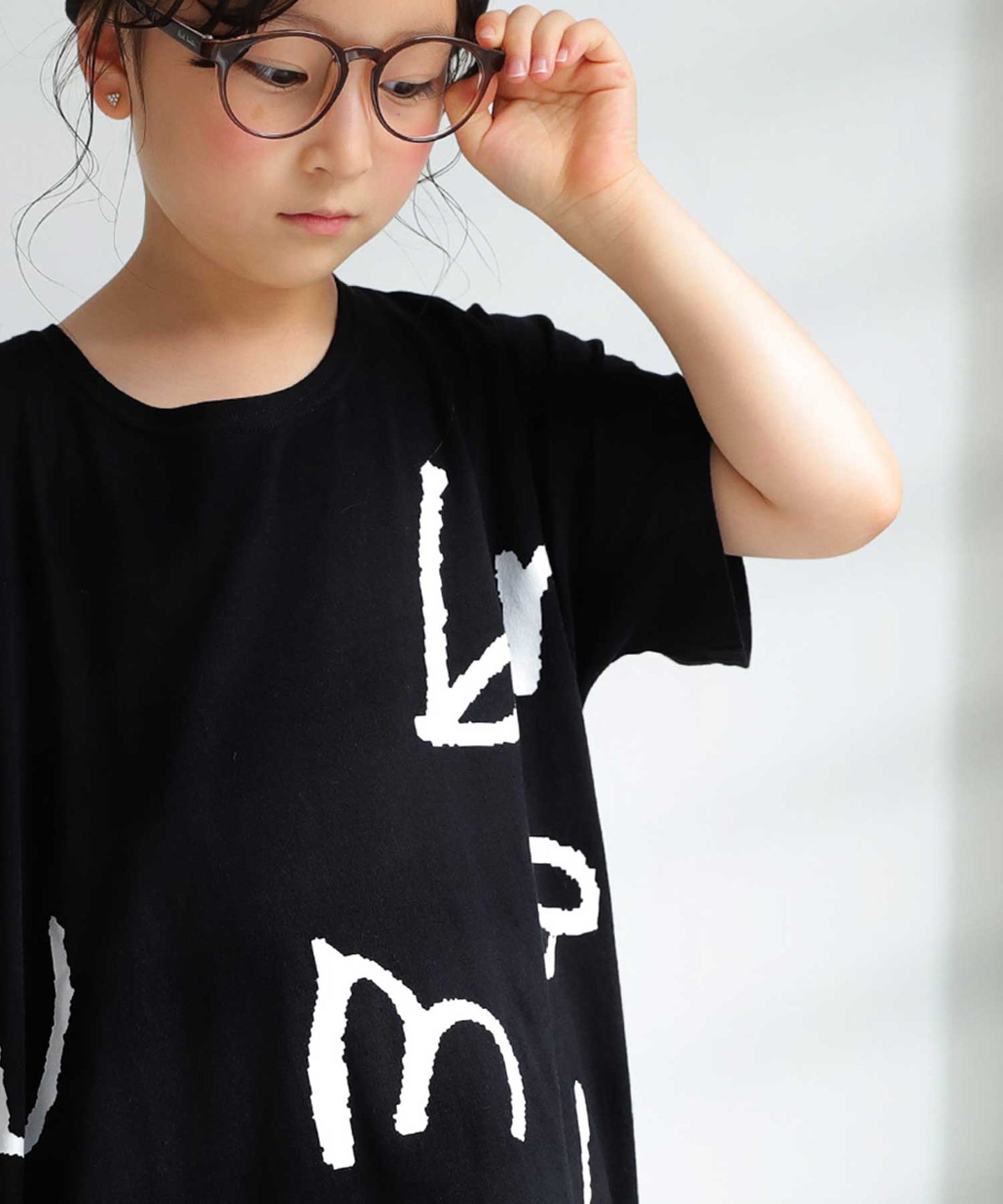 100%cotton hand drawn print dress Kids