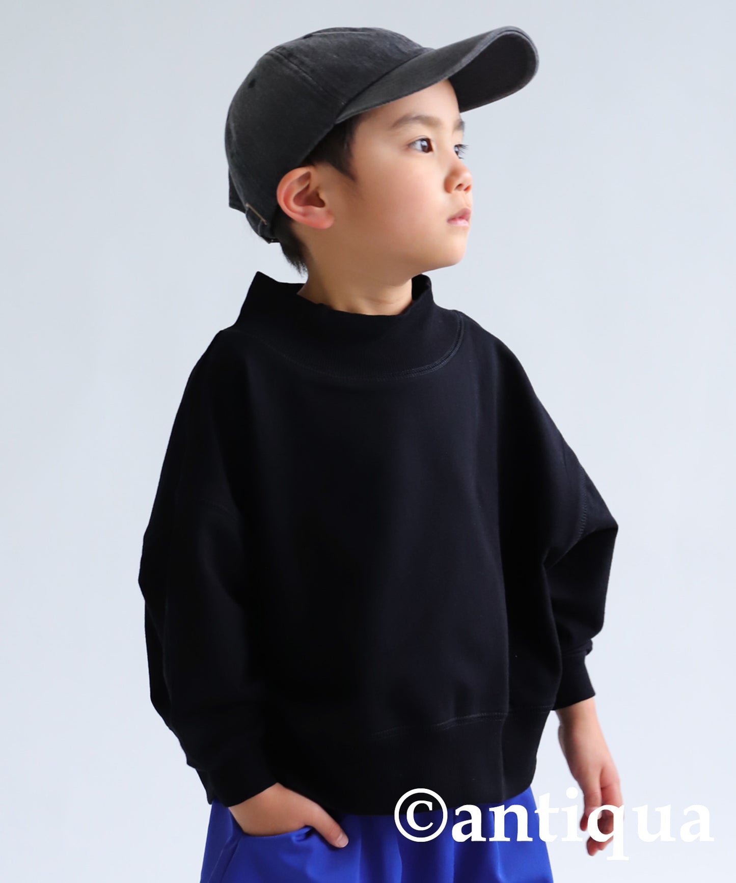 High neck rib tops Kids