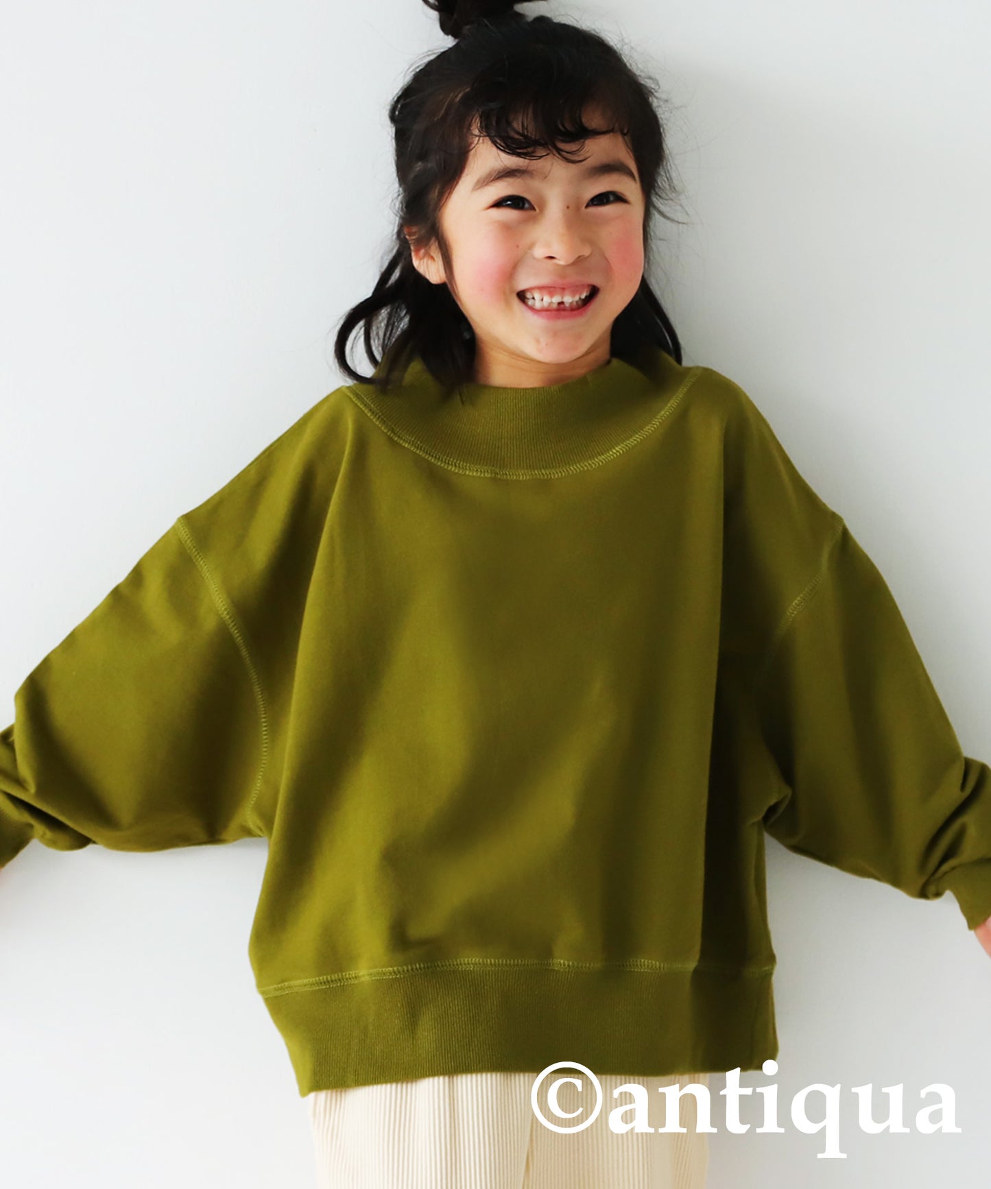 High neck rib tops Kids