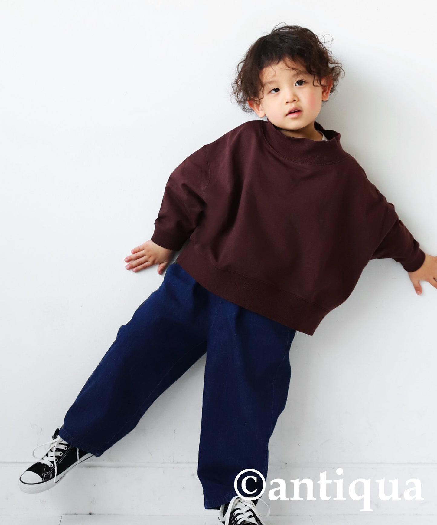 High neck rib tops Kids