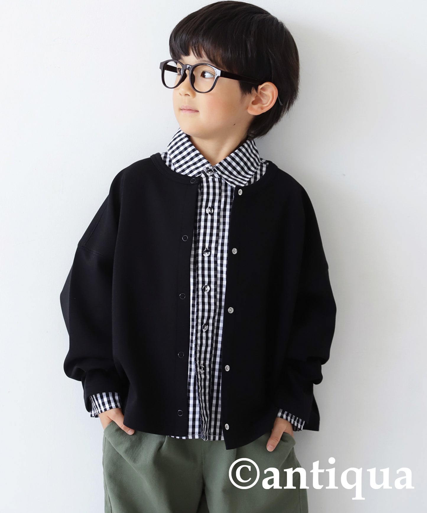 Cotton blend material Cardigan Kids