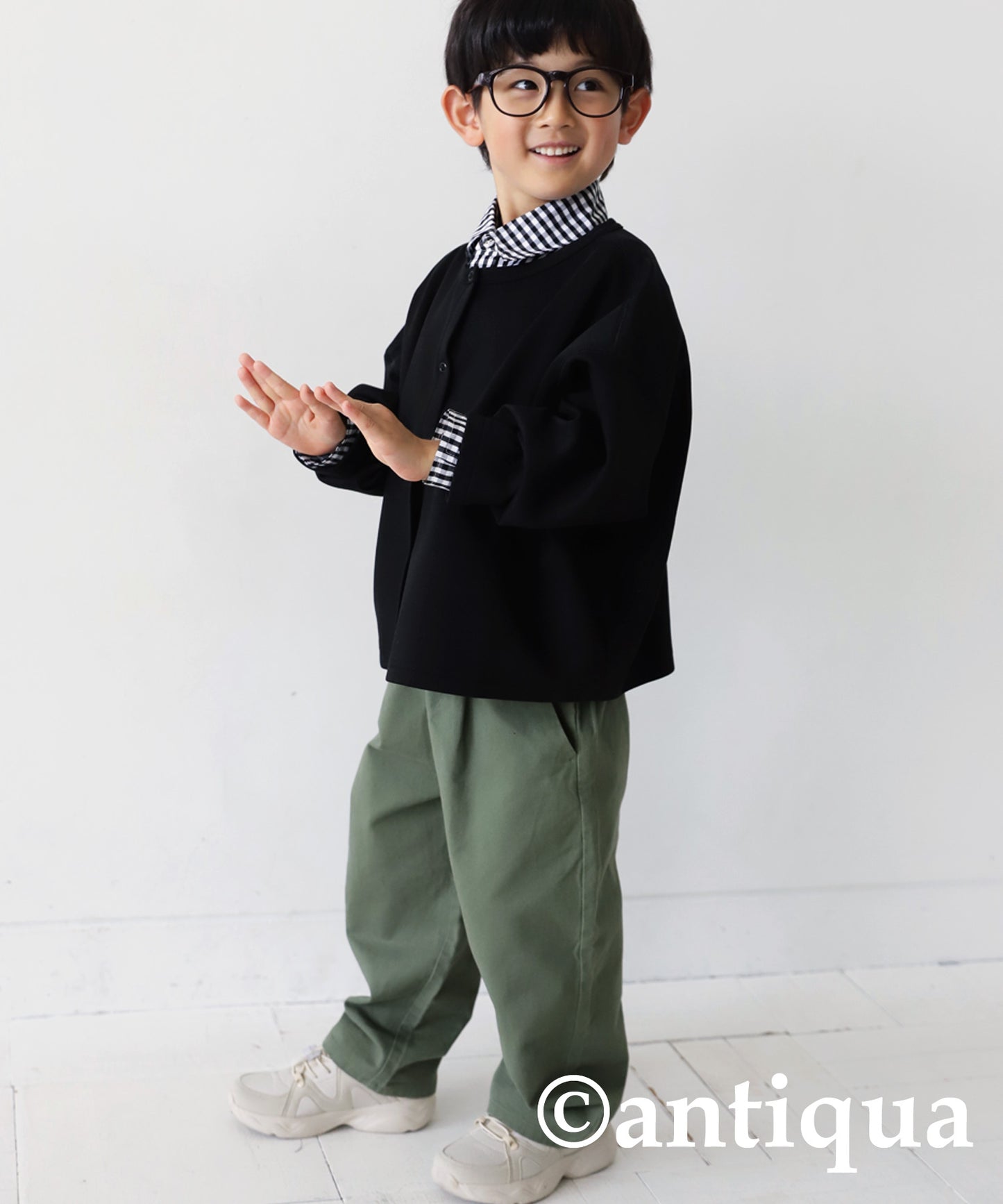 Cotton blend material Cardigan Kids