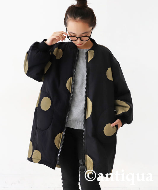 Polka Dots Nylon Coat Kids