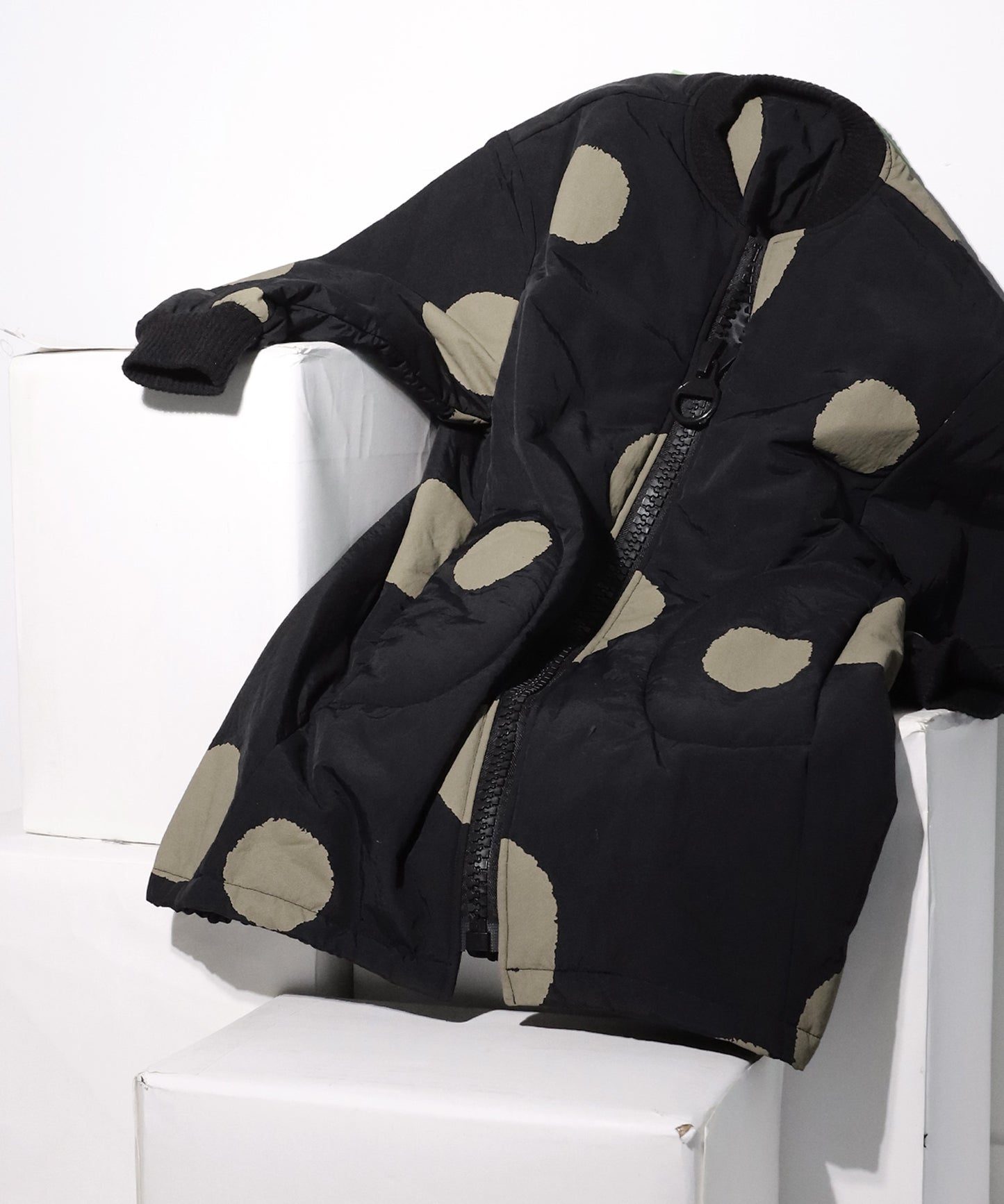 Polka Dots Nylon Coat Kids