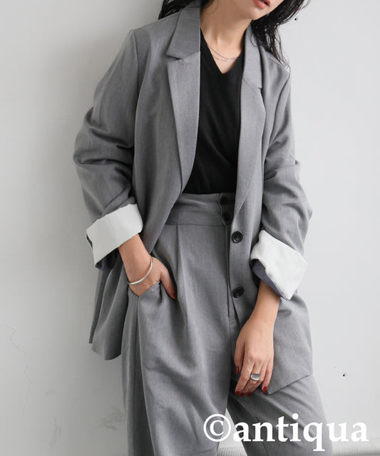 Folded Color Jacket Ladies