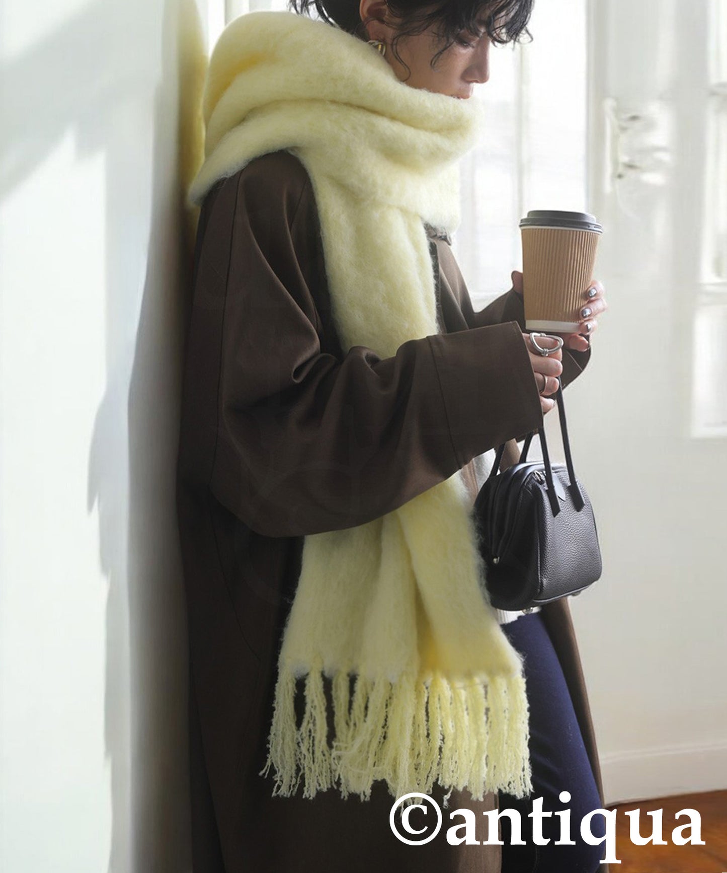Fringe Muffler Ladies