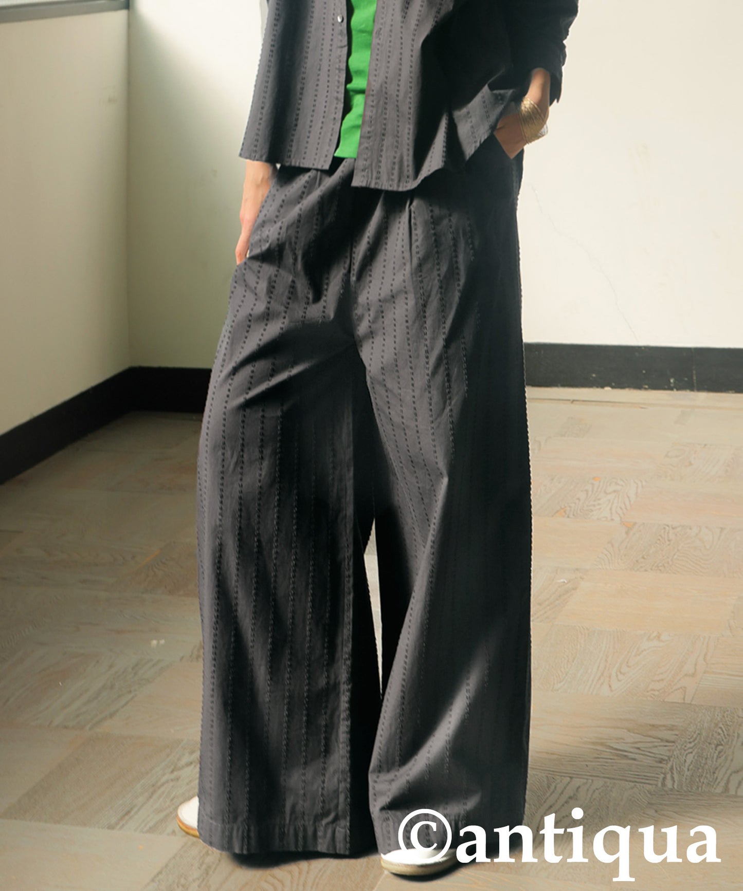 Cotton Wide Pants Ladies