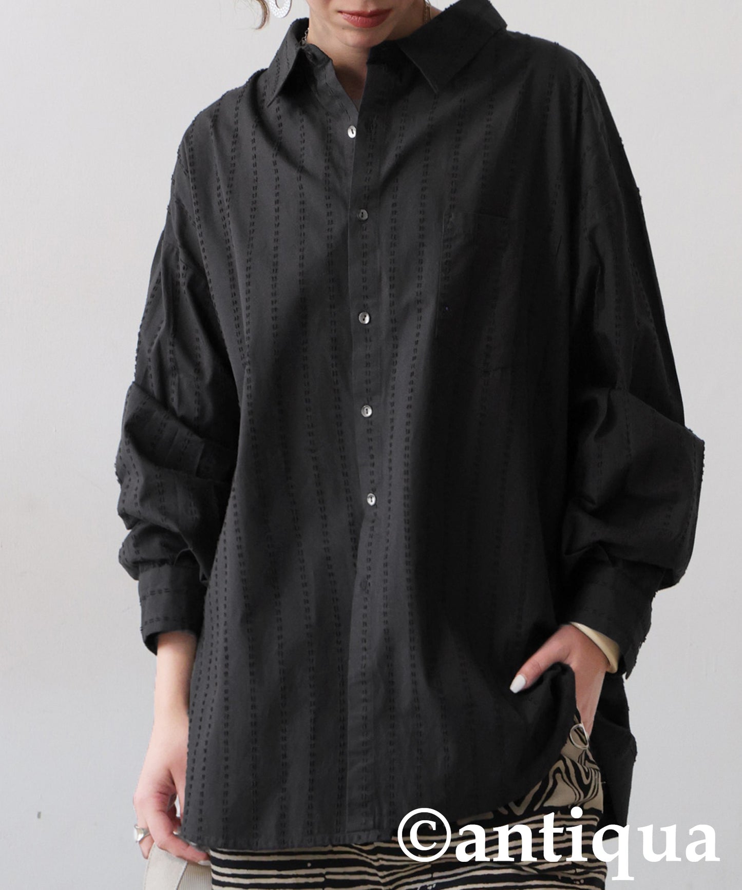 Indian Cotton Stitch Shirt Ladies