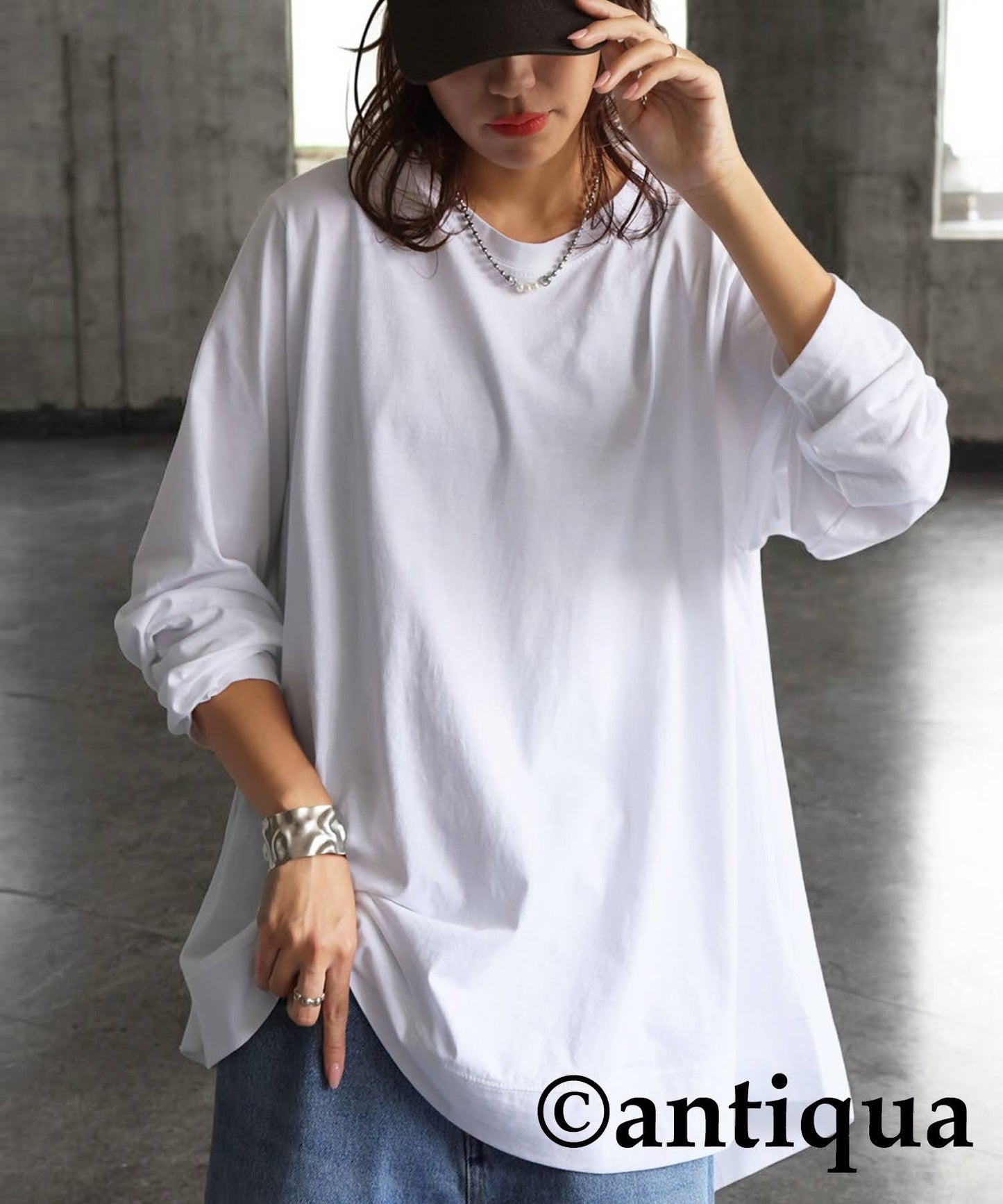 KYO Ladies Asymmetrical Long Sleeve T-Shirt