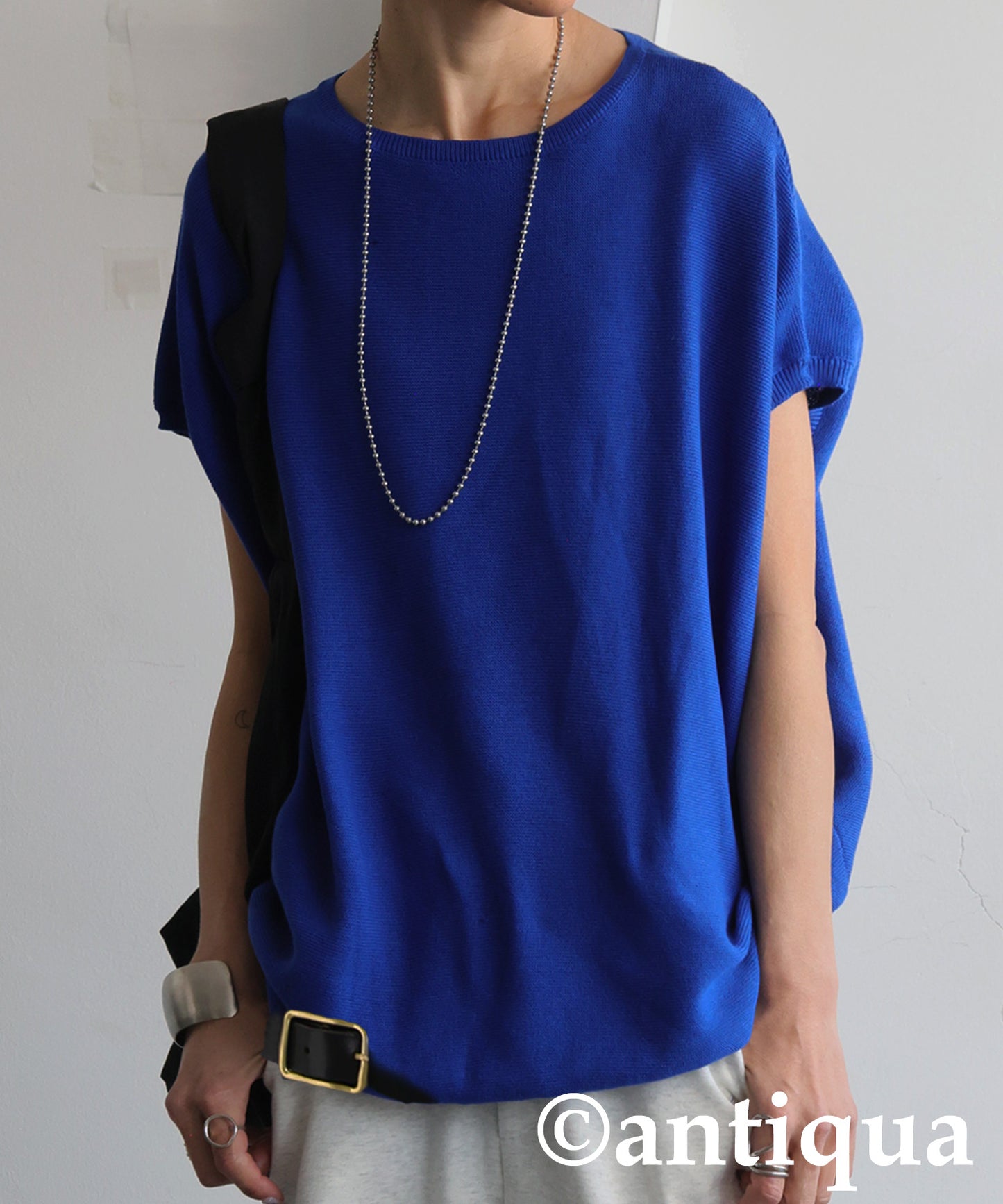 Dolman Boat-Neck Knit Ladies