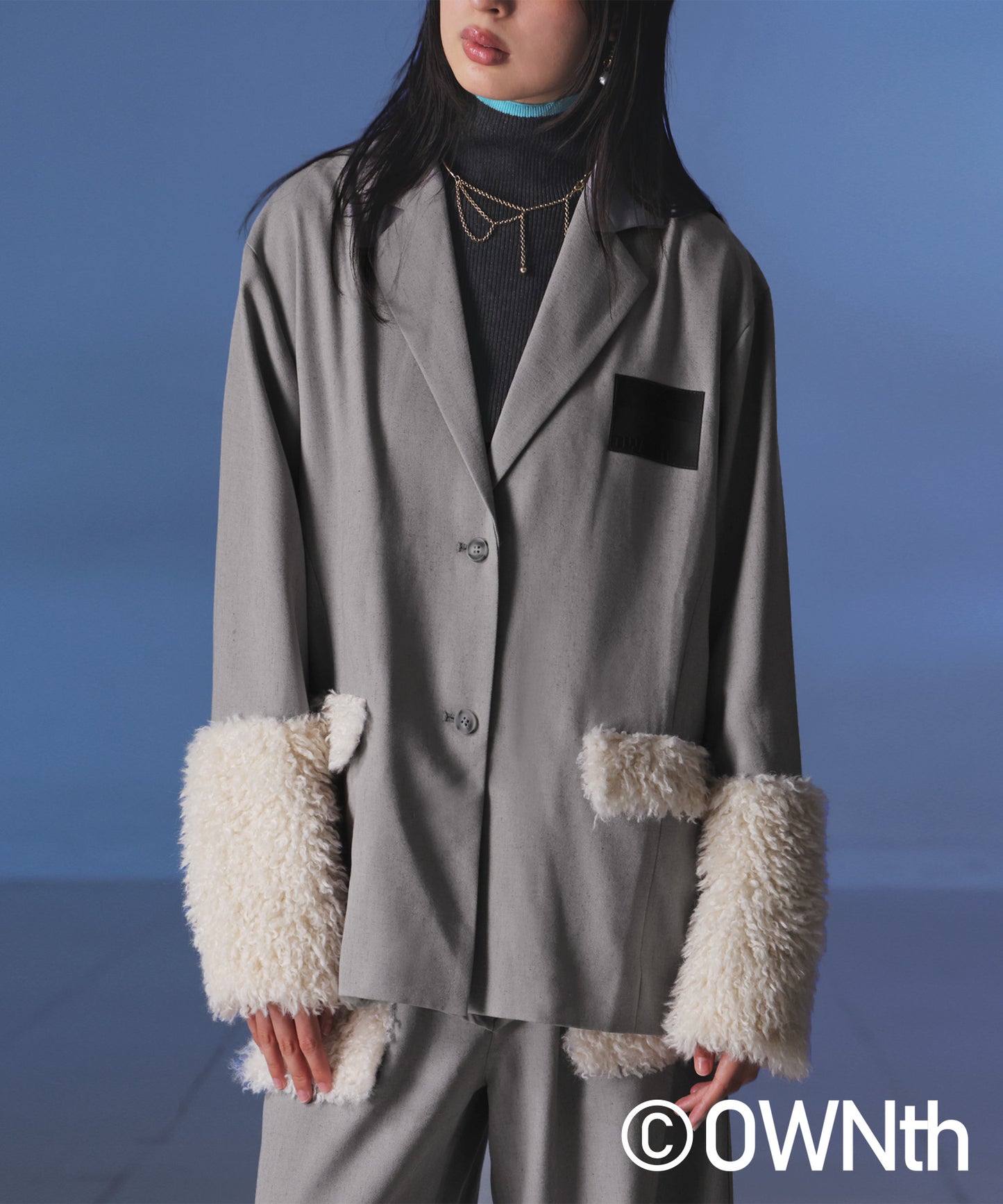 OWNth Fur Docking Tailored Jacket Ladies