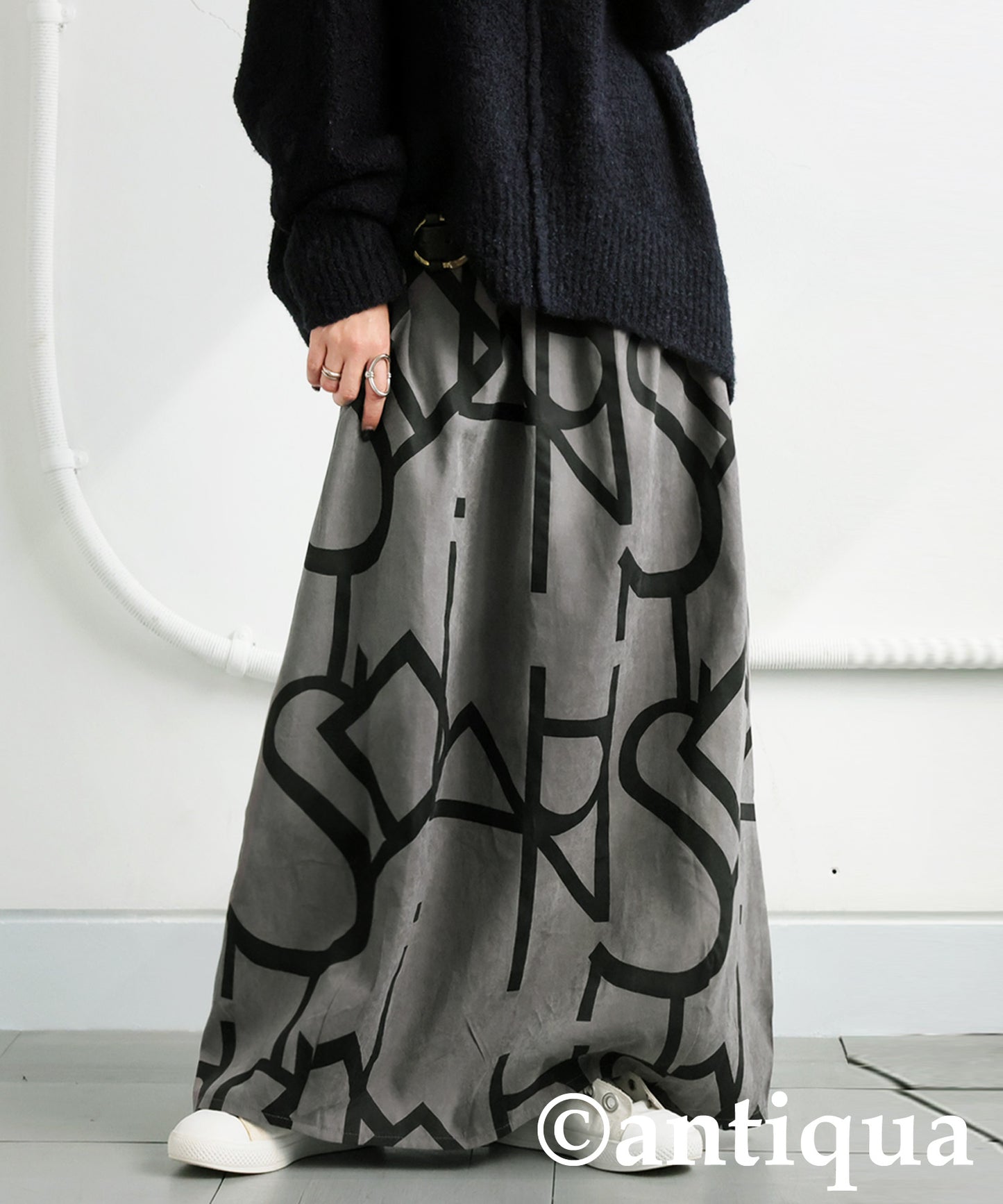 Art Geometric Skirt Ladies